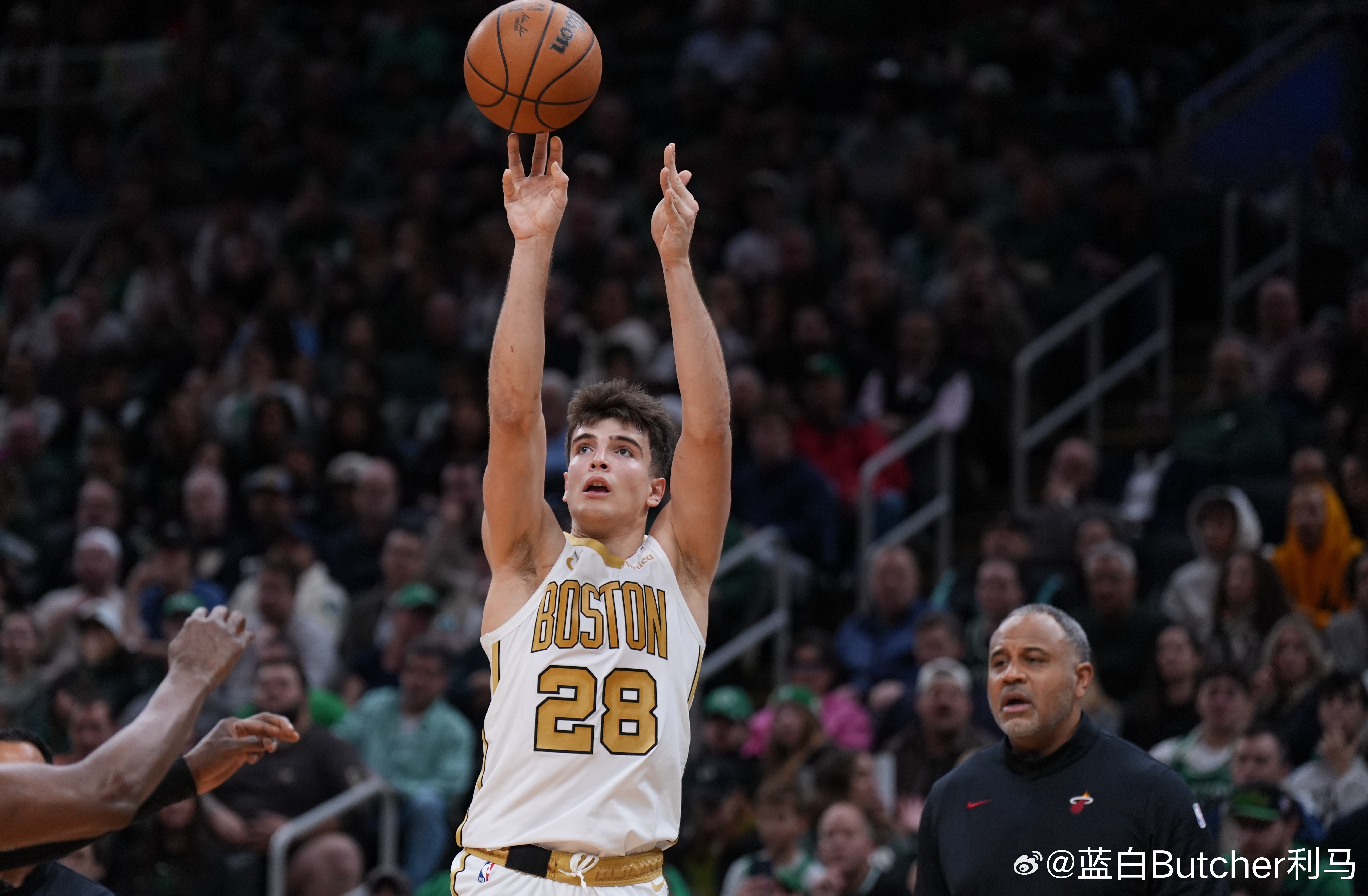 1月24日 NBA常规赛，凯尔特人双加时130-126力克篮网。赛后，杰伦·布朗