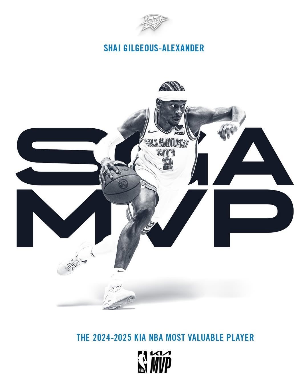 亚历山大在ESPN发起的本赛季最后一轮MVP专家团投票中持续领跑！SGA斩获88