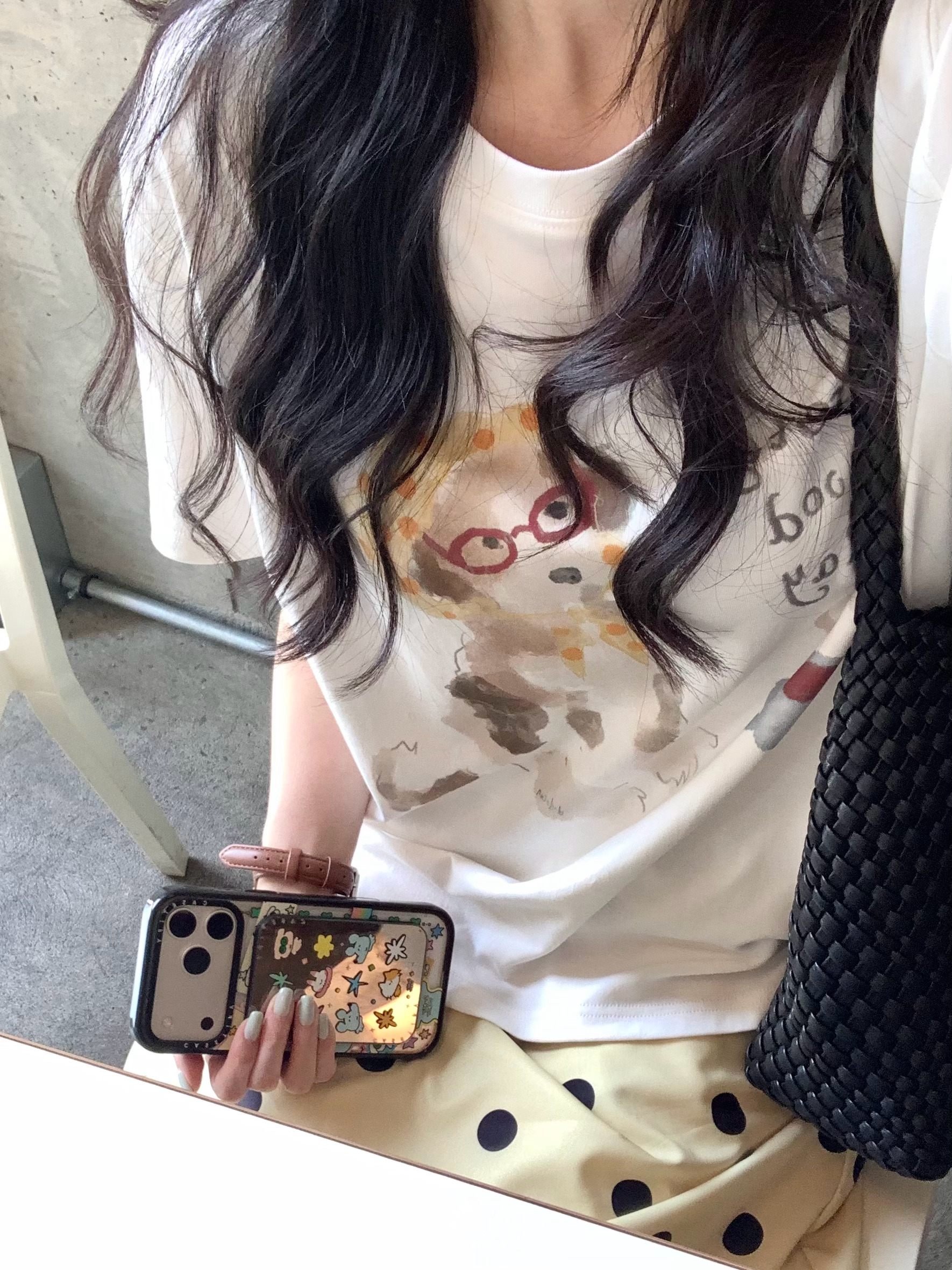 超喜欢这幅插画  做成短袖啦祝大家每一天都是“Pretty good day”?