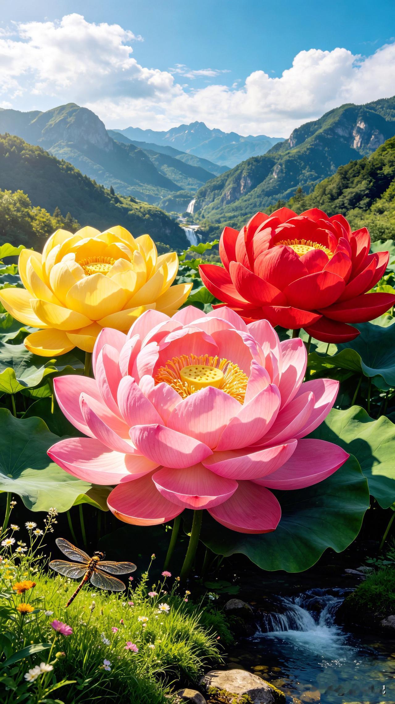 七月，愿我们把闹钟调成鸟鸣，把烦恼泡进溪里，眼前，这一整个周日的清晨，都是大自然