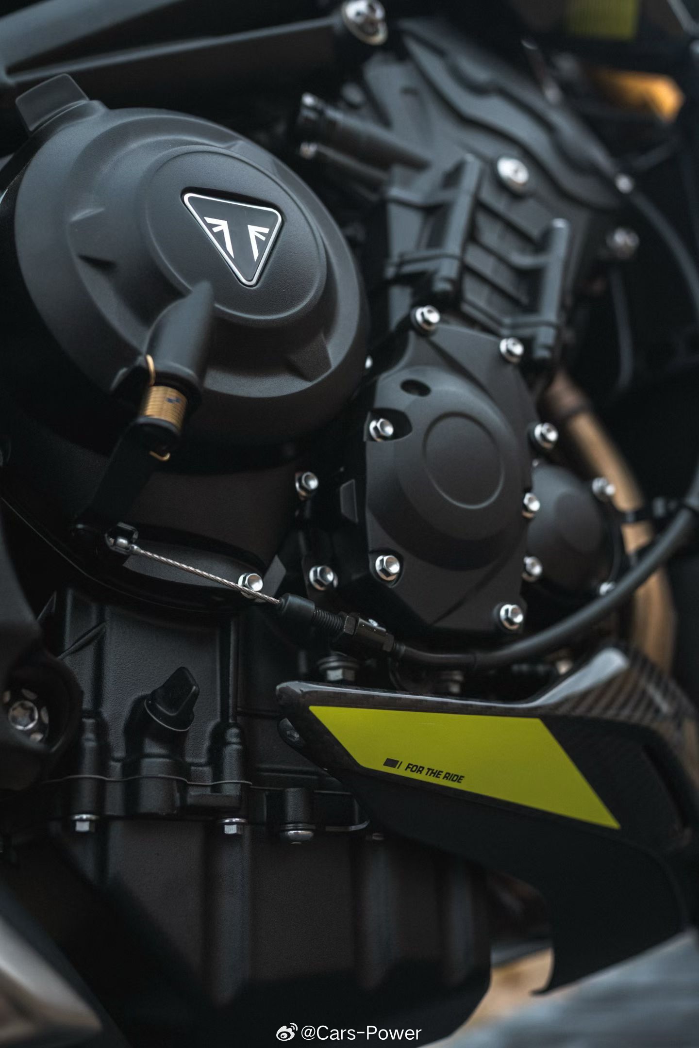 凯旋765 moto2限量版中国限量30台售价14万9各种碳纤维前后欧林斯抛开性