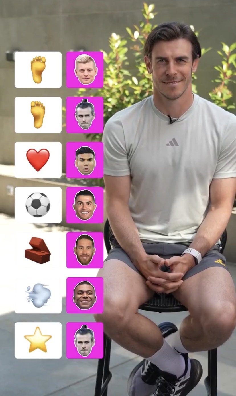 皇马 加雷斯·贝尔的完美球员： - 右脚：托尼·克罗斯- 左脚：加雷斯·贝尔- 