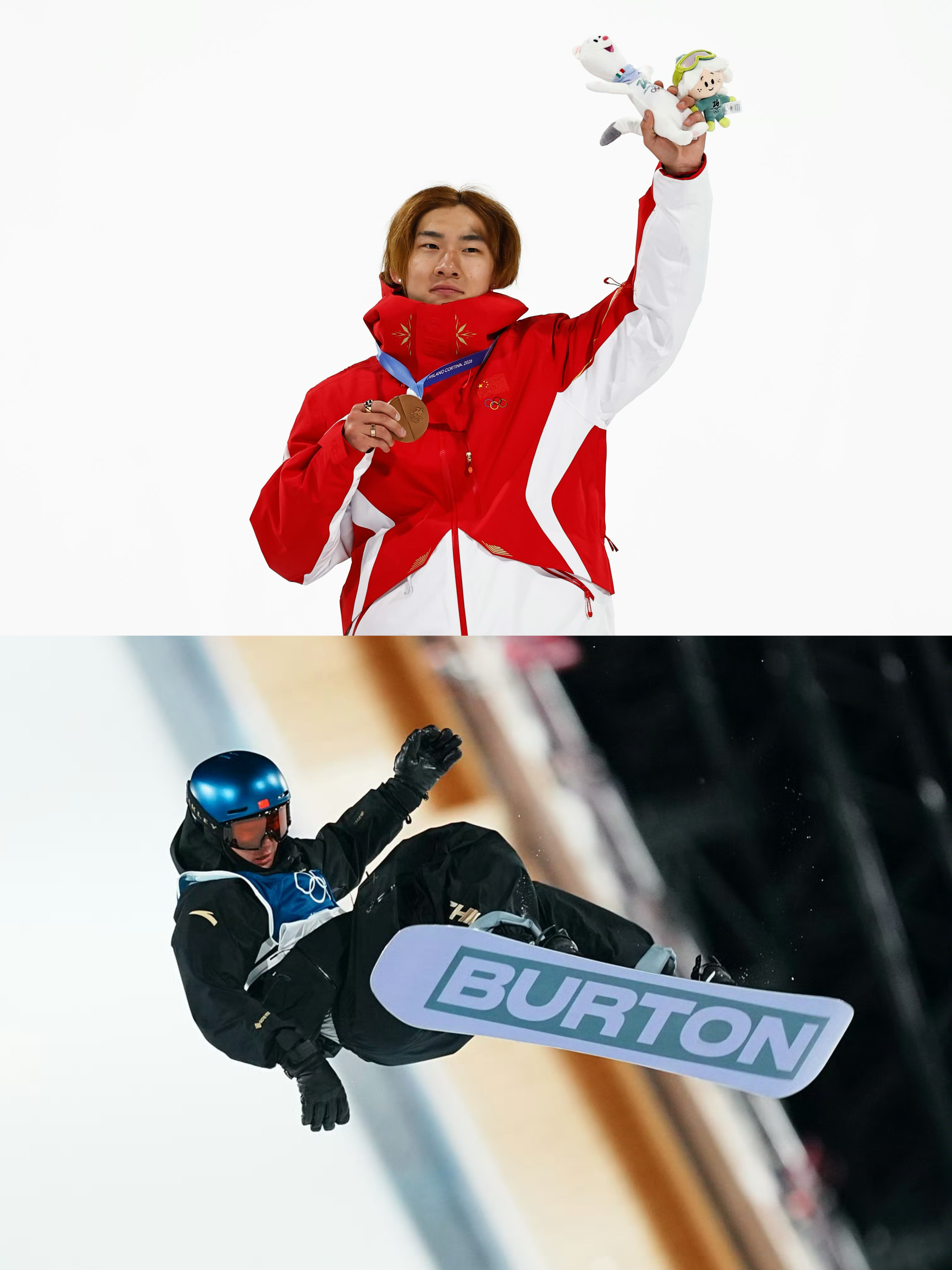 苏翊鸣在米兰冬奥会男子单板滑雪大跳台决赛中获得铜牌，未能卫冕，是项目整体难度飙升