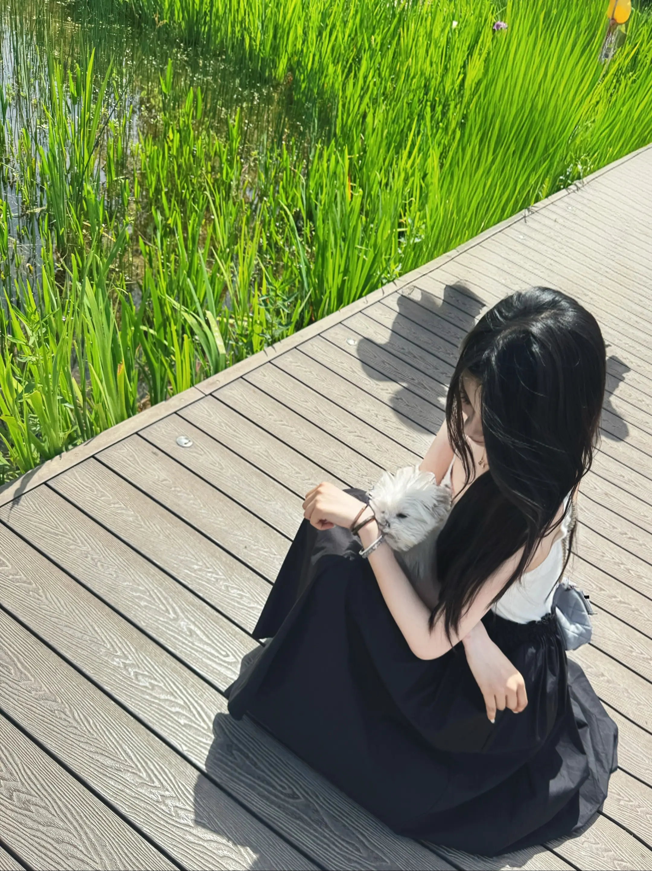 于是我开始爱上阳光 ☀️去感受生活，做简单幸福的人🍃