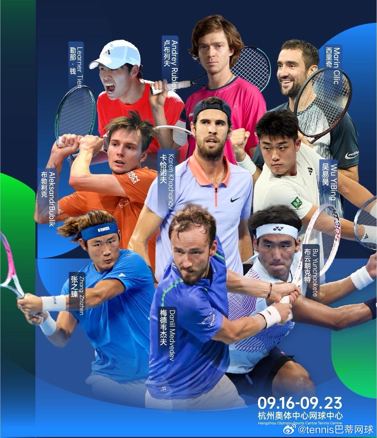 ATP杭州250，ATP成都250下周开赛ATP杭州站：卫冕冠军西里奇🇭🇷?