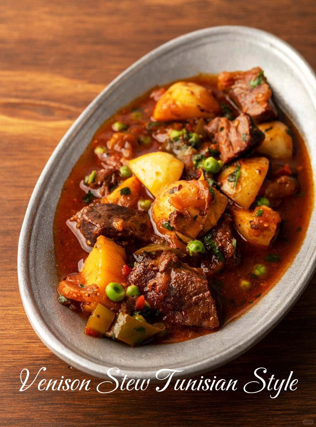 突尼斯炖鹿肉 ｜Venison Stew Tunisian 🦌