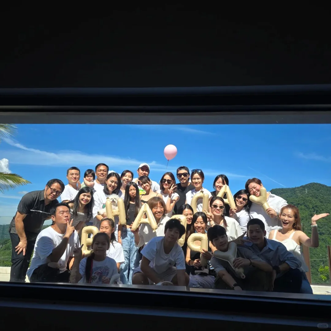 生日就是要和家人朋友一起开爬梯呀