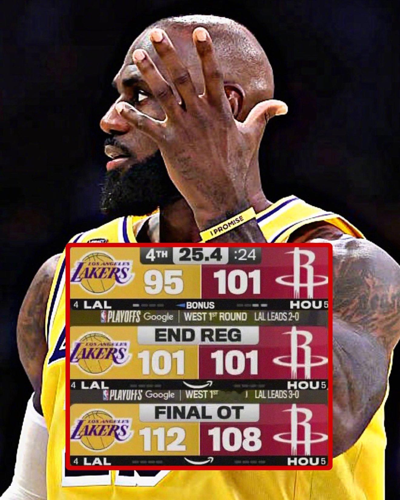 自从有相关数据记录以来，在季后赛常规时间最后30秒落后6分或更多的情况下，NBA