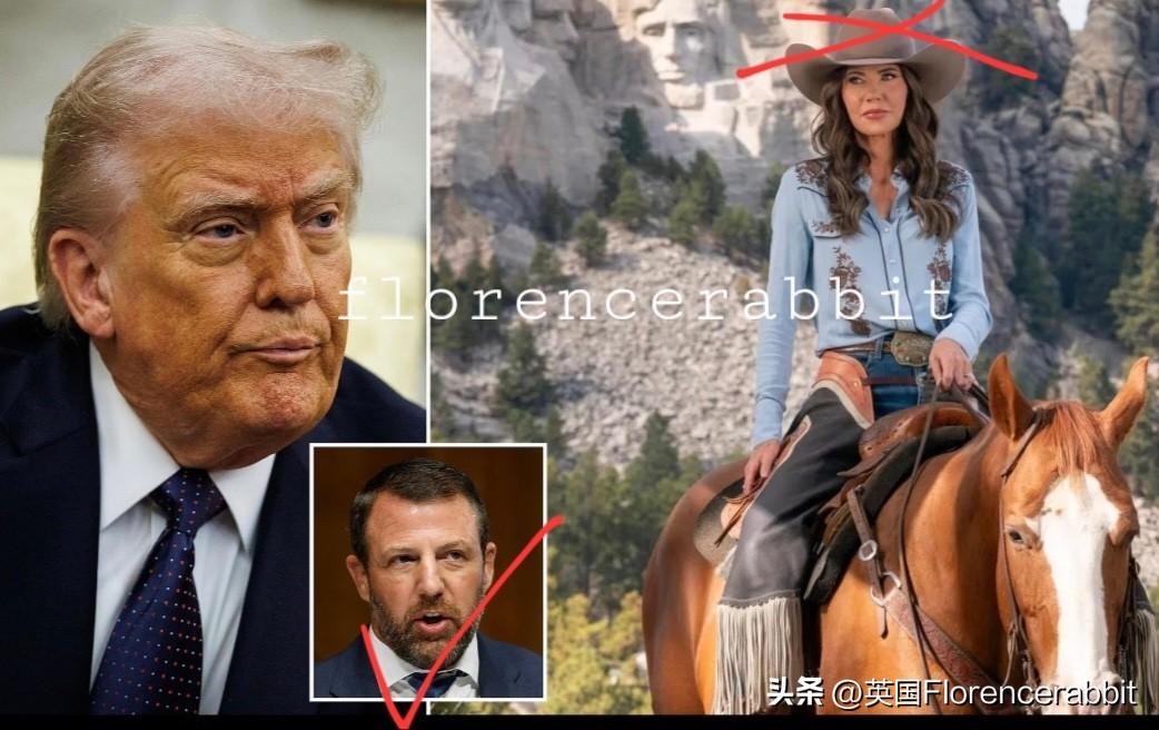 美国“芭比部长“”被解雇📍
川普今天解雇了国土安全部部长克里斯蒂·诺姆，并宣布