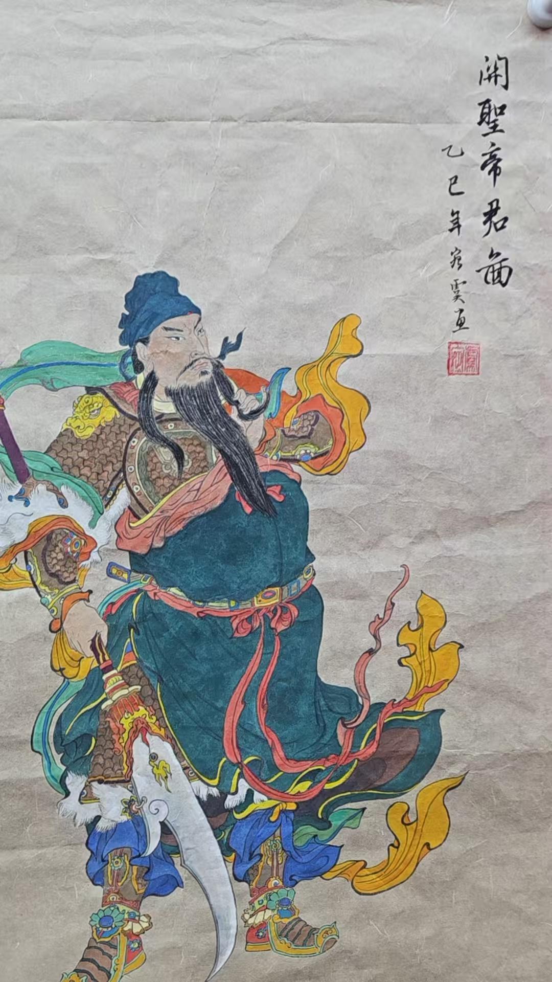 完整版来了。
好像不错，尤其是书法进步很大，有赵孟頫的味道[大笑]
装裱一下，一