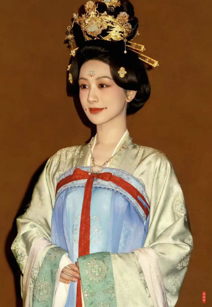 杨紫这套造型好漂亮呐 