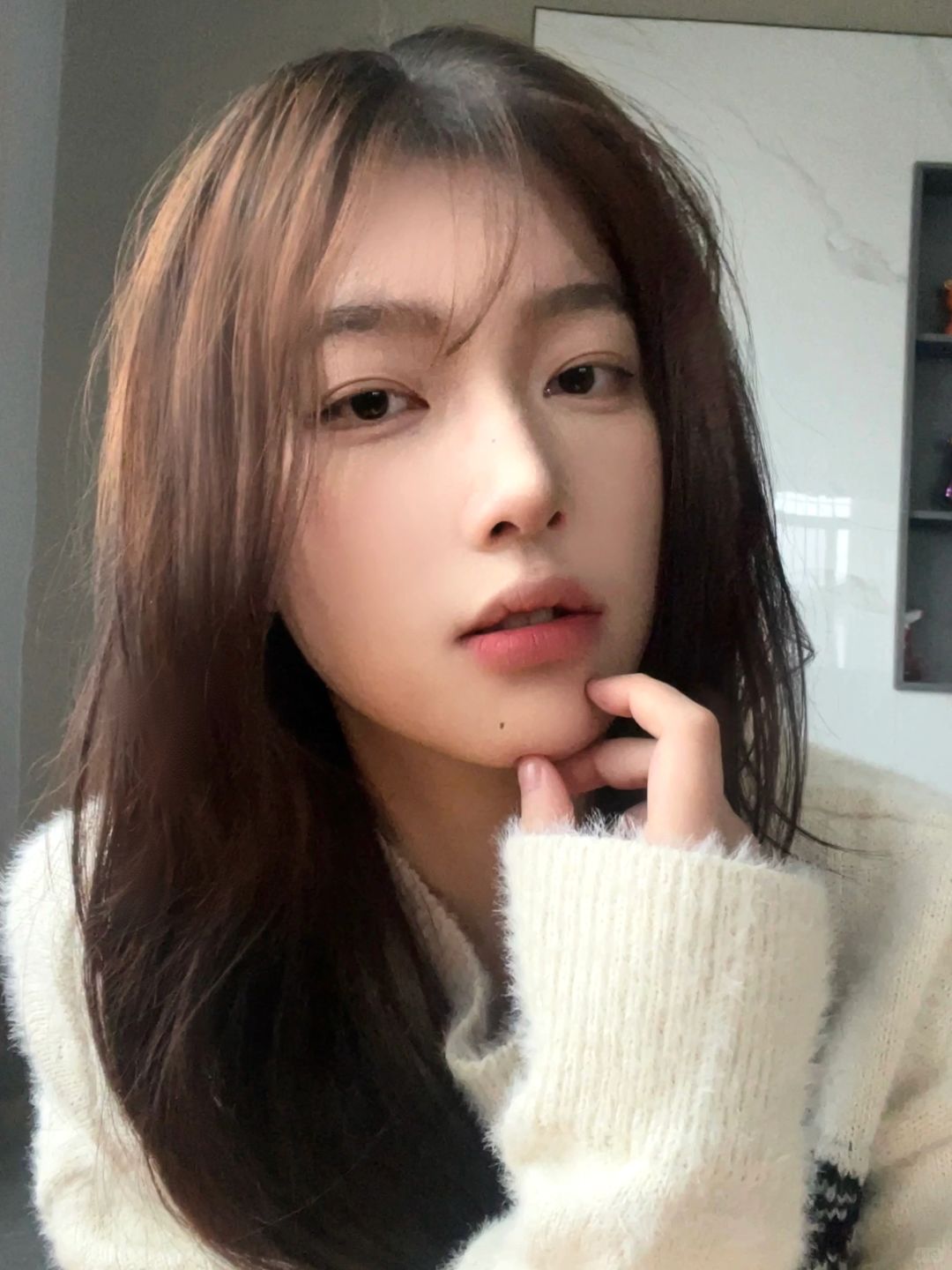 换发色了