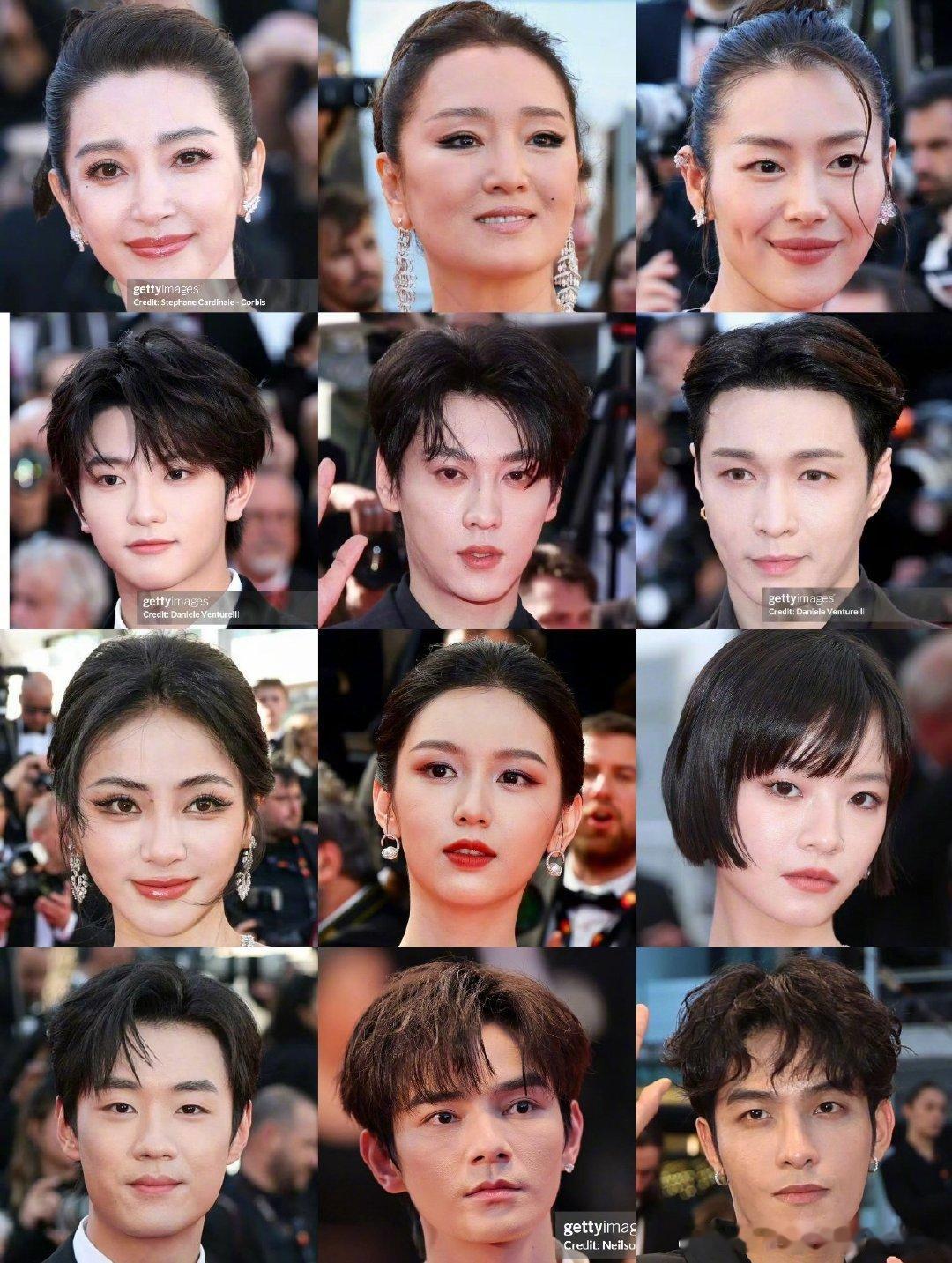 明星在本次戛纳电影节红毯的怼脸生图合集巩俐、李冰冰、李庚希、田栩宁、张艺兴、穆祉
