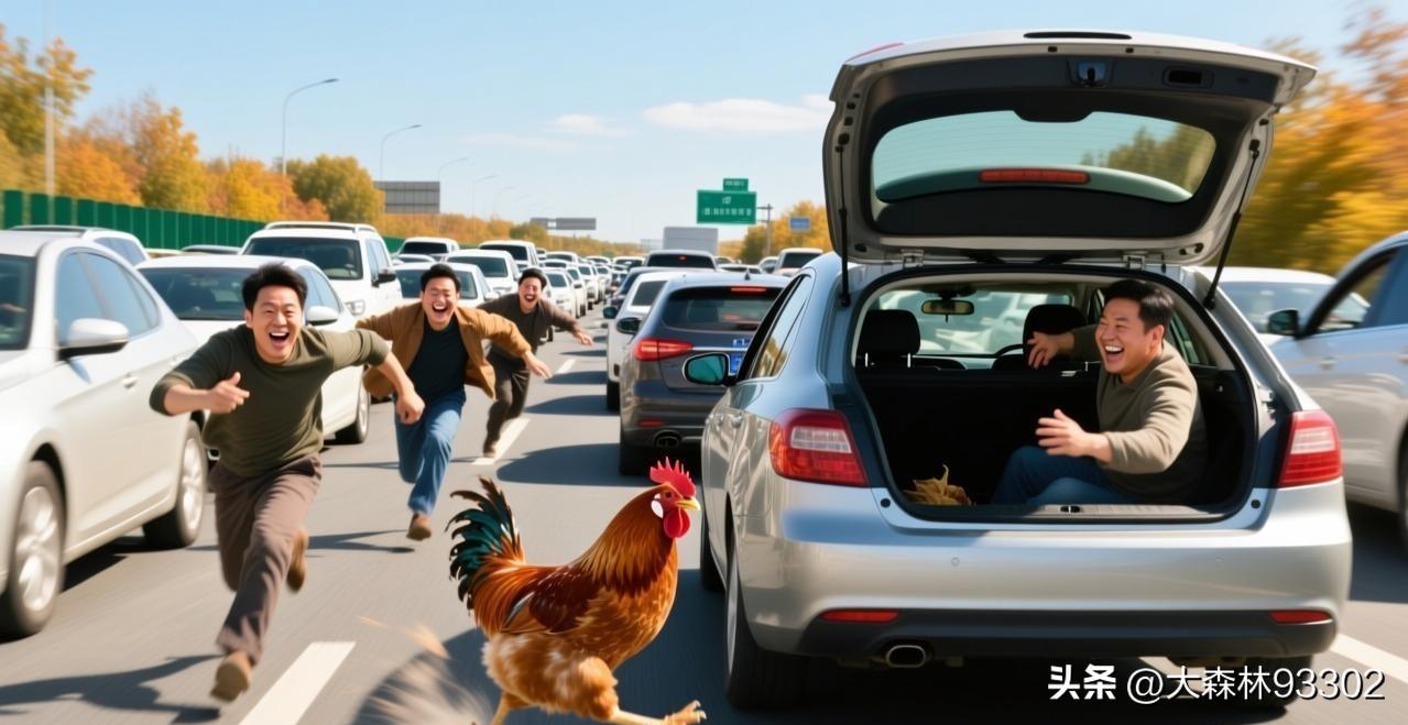 国庆返程大堵车，老妈塞满的后备箱竟然“变现”了？这剧情我做梦都想不到！
那年国庆