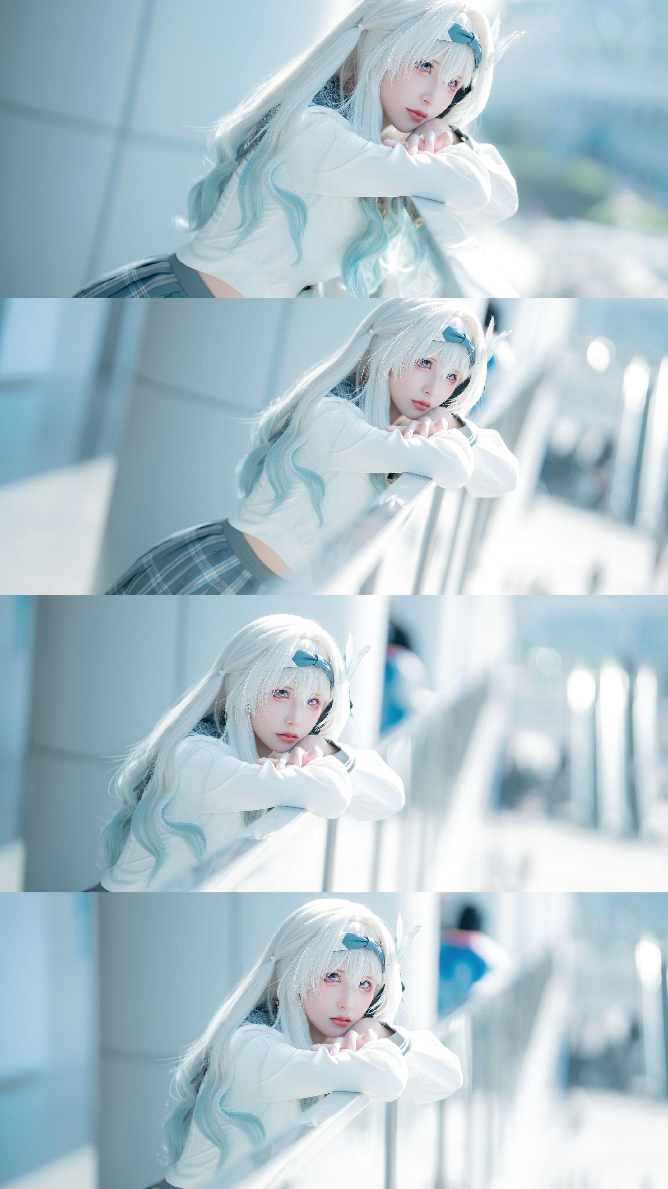 偷拍流萤发呆被发现了怎么办！急急急！妆摄后：本人；流萤：小豆梓zzz