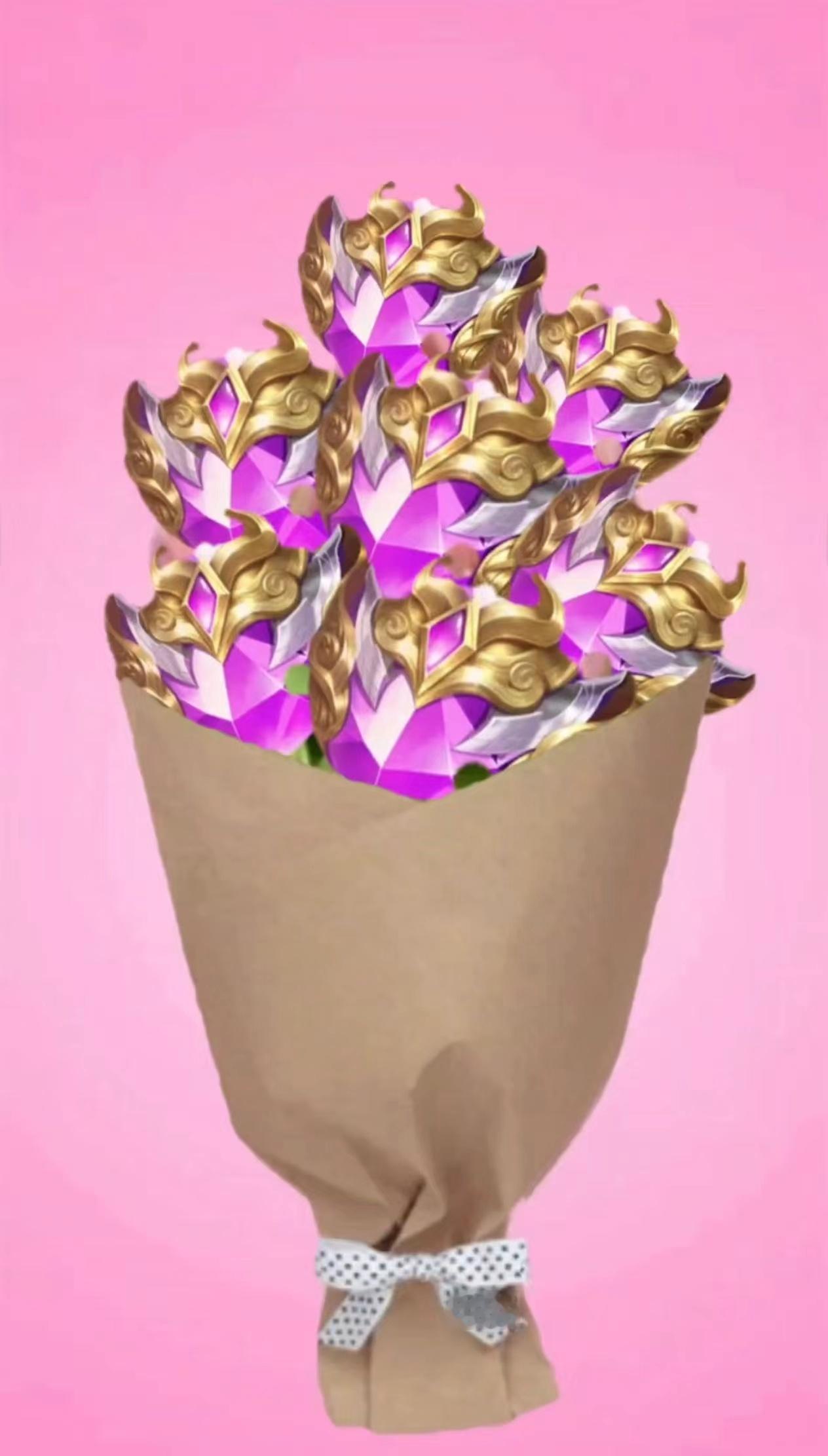 想把第一束花送给谁呢？