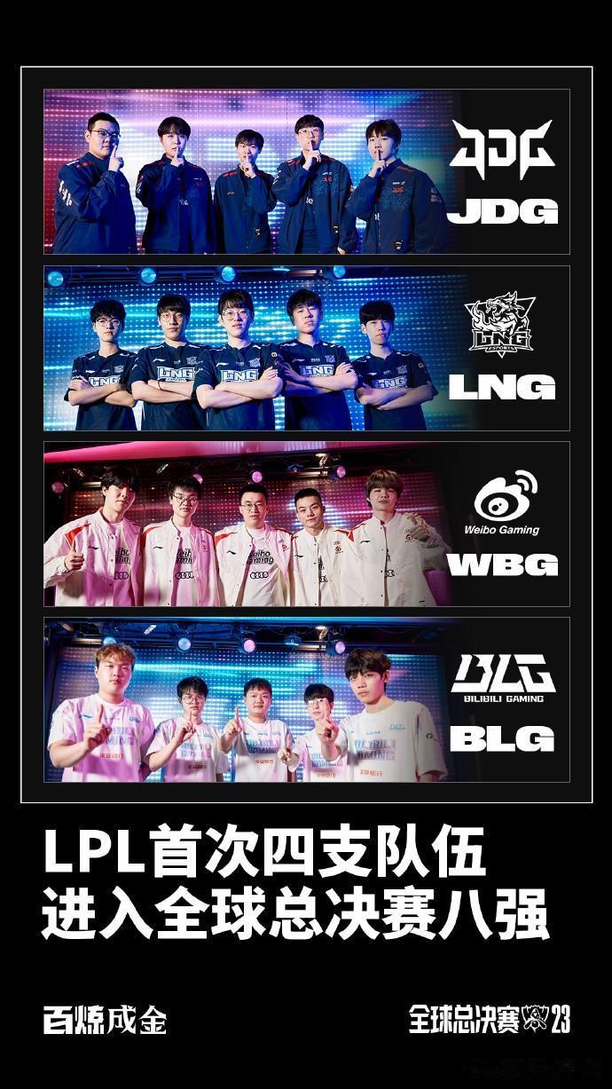 历史性的一天！LPL四队齐聚八强~
恭喜恭喜，现在！又到了蜻蜓队长发挥的时候了，