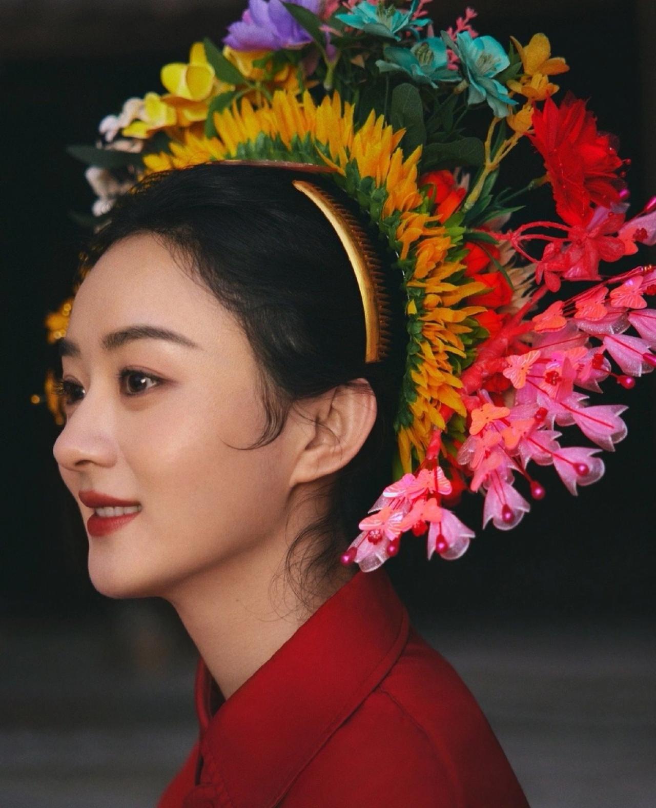 孟子义簪花造型一出，赵丽颖被嘲像渔家女？

从2023到2026年，都已经3年了