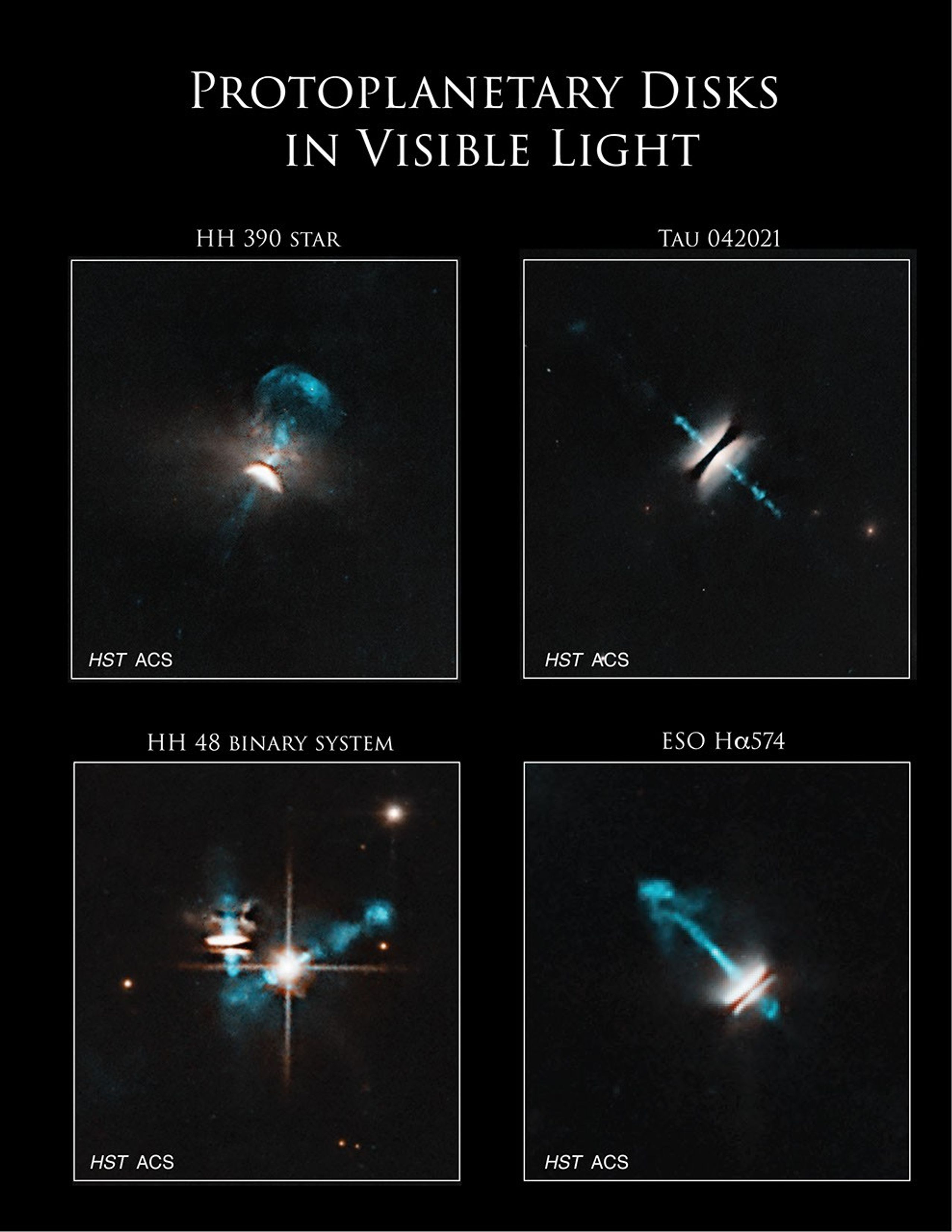 哈勃望远镜刚刚公布的一组最新照片，如果不加说明，你可能会以为这是某种深海发光生物