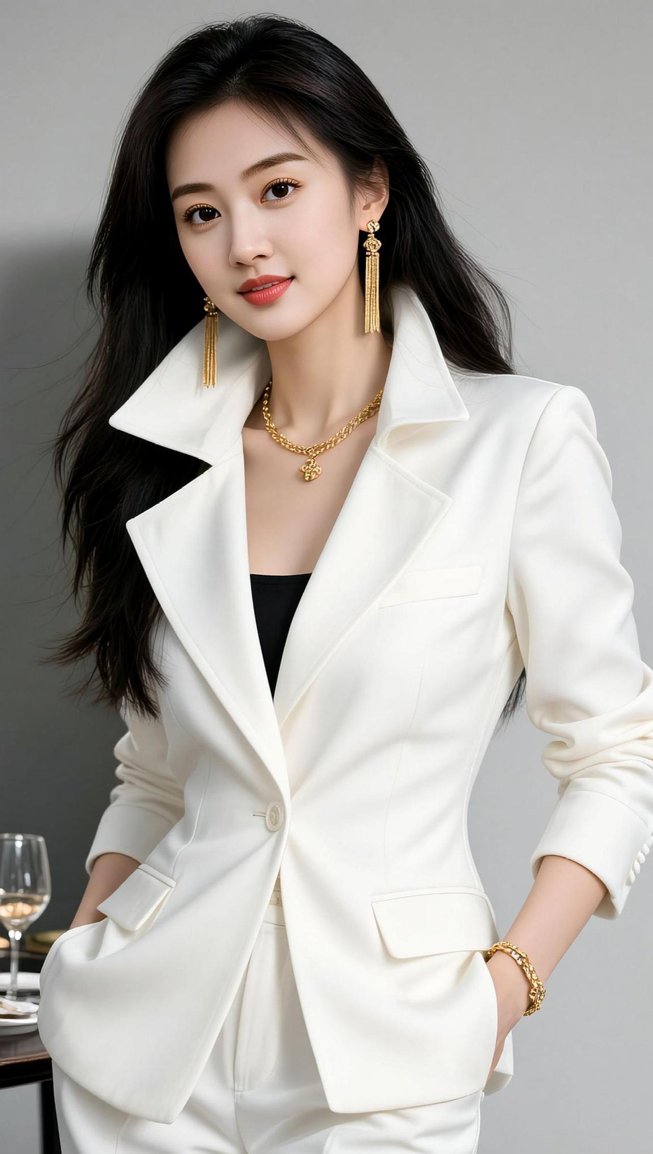 AI金饰优雅写真 抖音ai创作