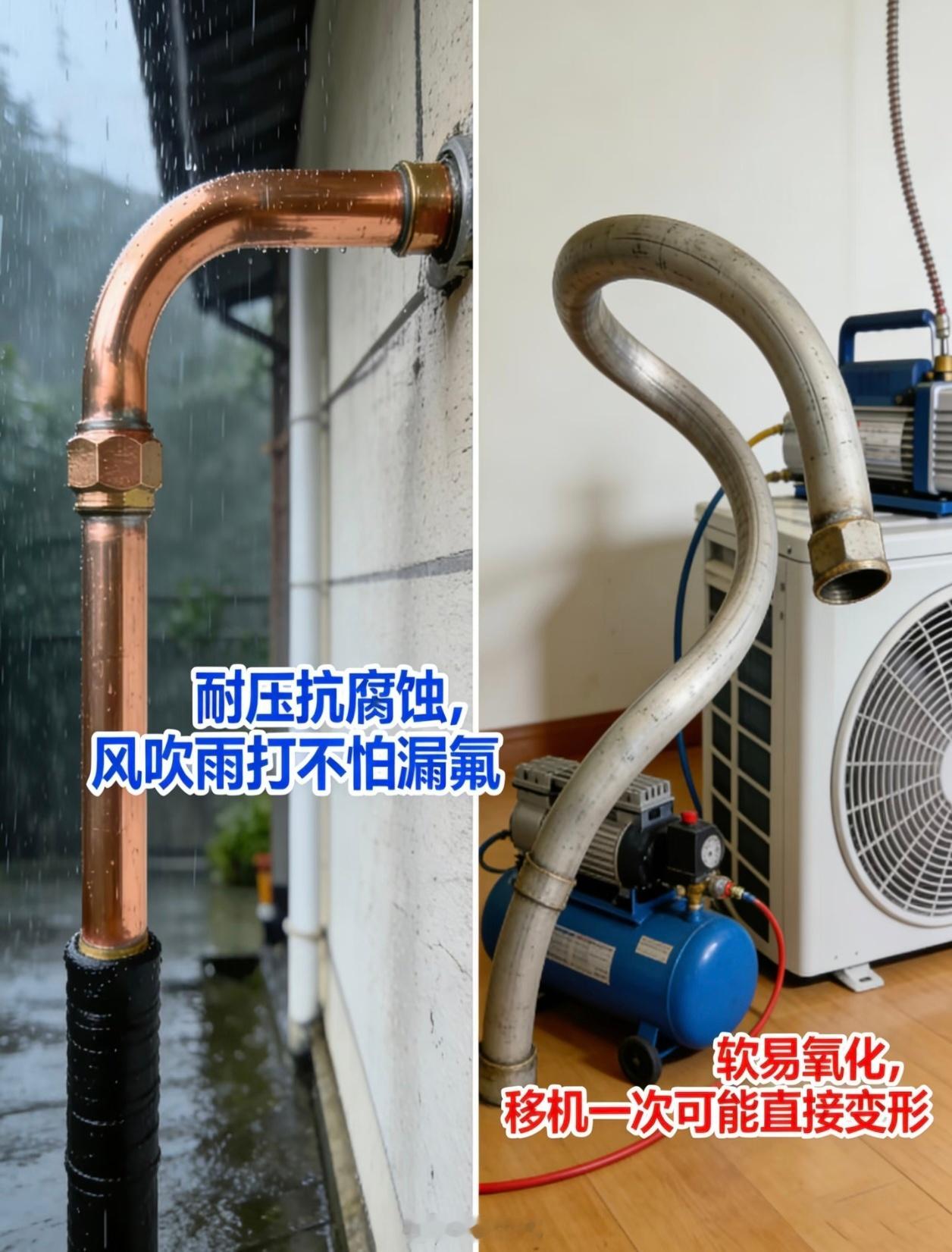 你买空调会在意铝制还是铜制吗铜的物理优势先天存在 —— 导热快、耐腐蚀，在 45