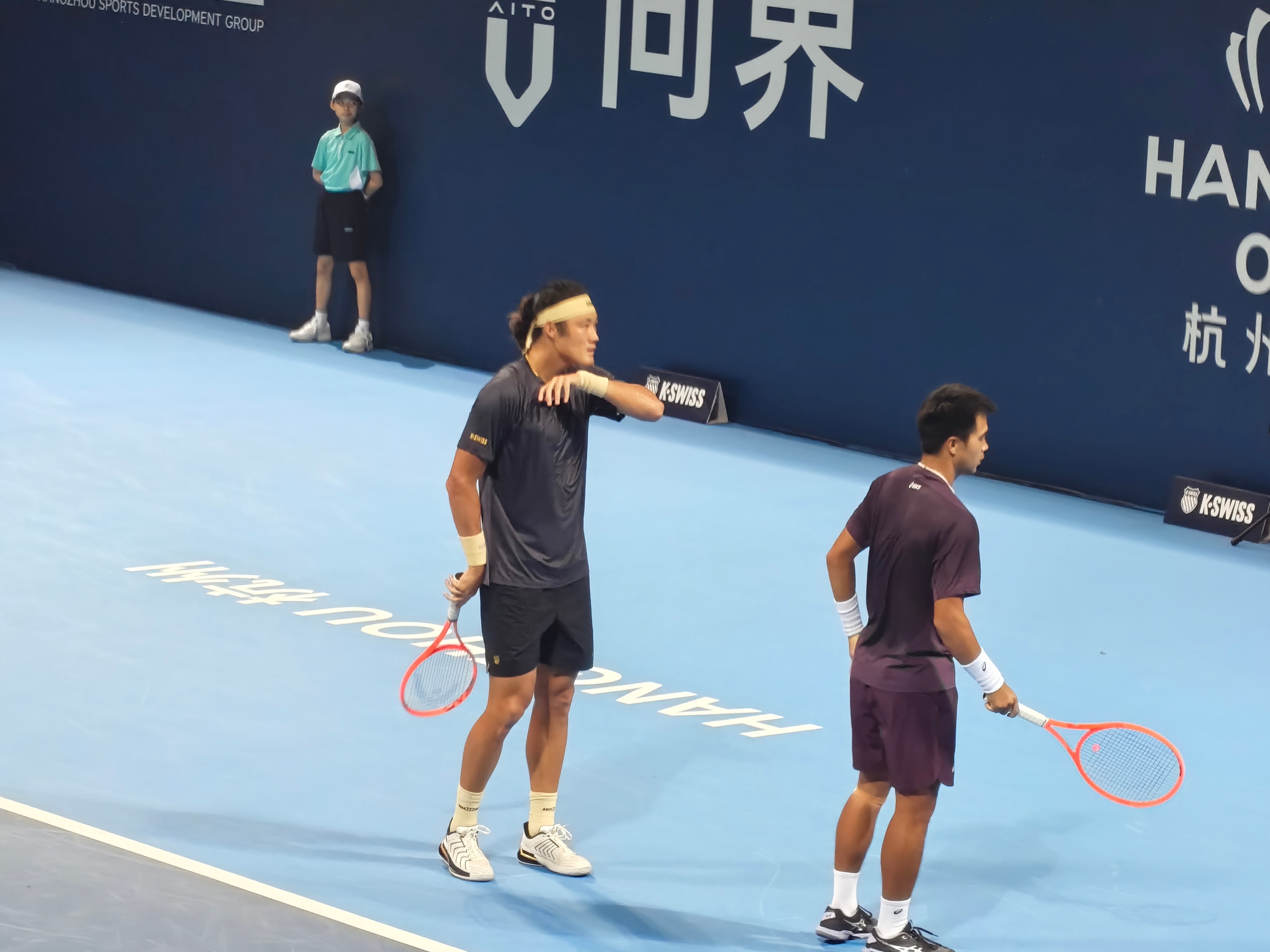 ATP250🇨🇳杭州站男双首轮【WC】🇨🇳张之臻/🇨🇳孙发京6-7/