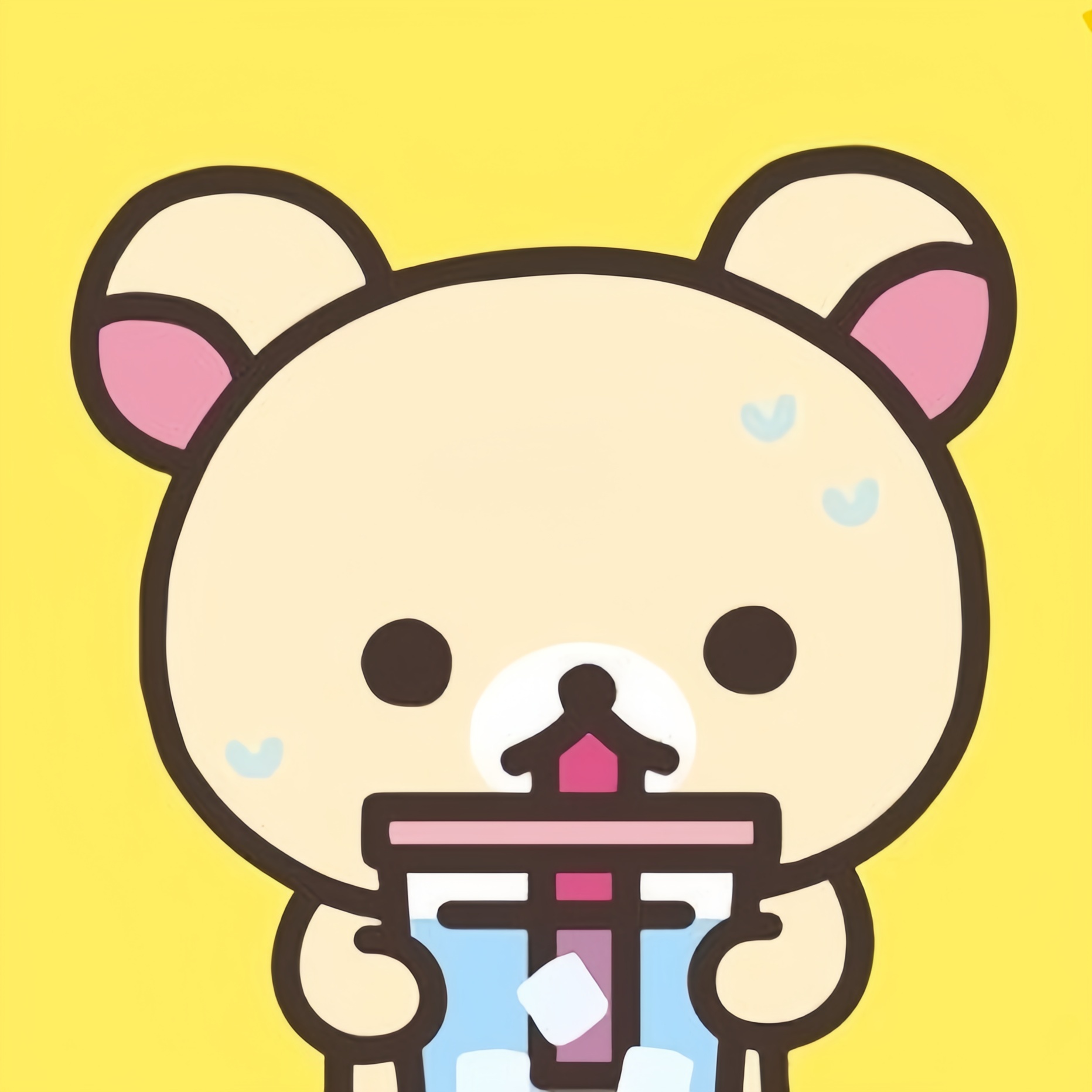 每天都有在好好吃东西的轻松小熊们!! ​​​