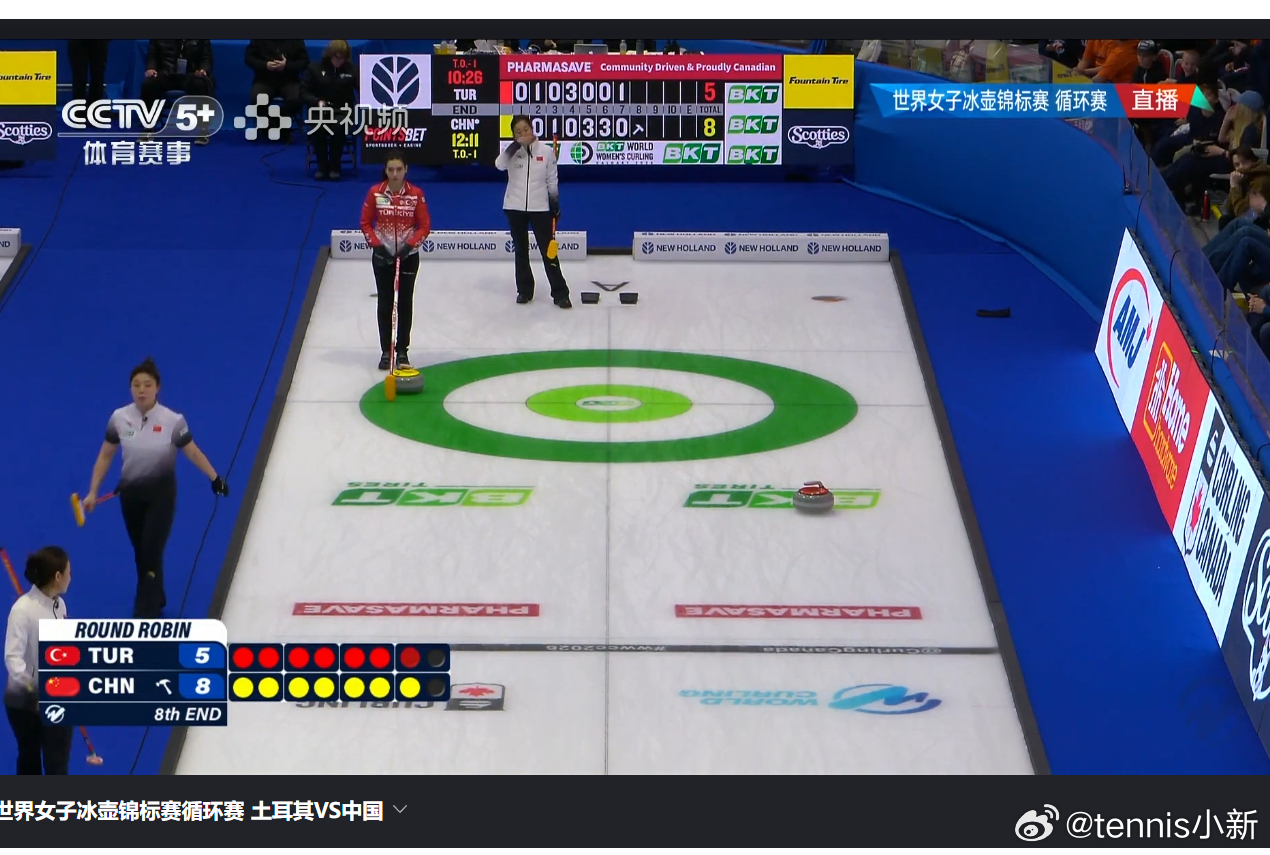 大分局 先分壶普兰2026女子冰壶世锦赛