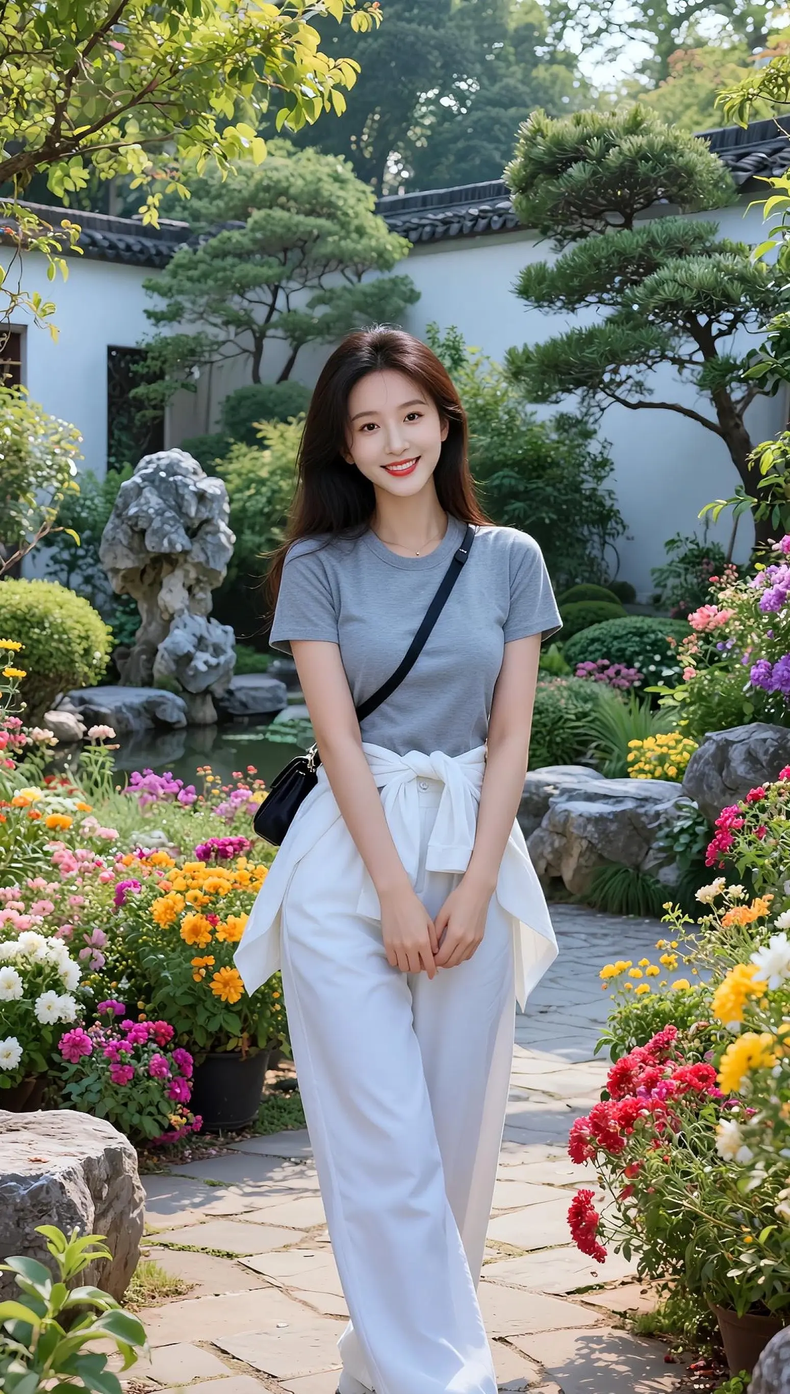 AI庭院生活照 随变ai随便玩