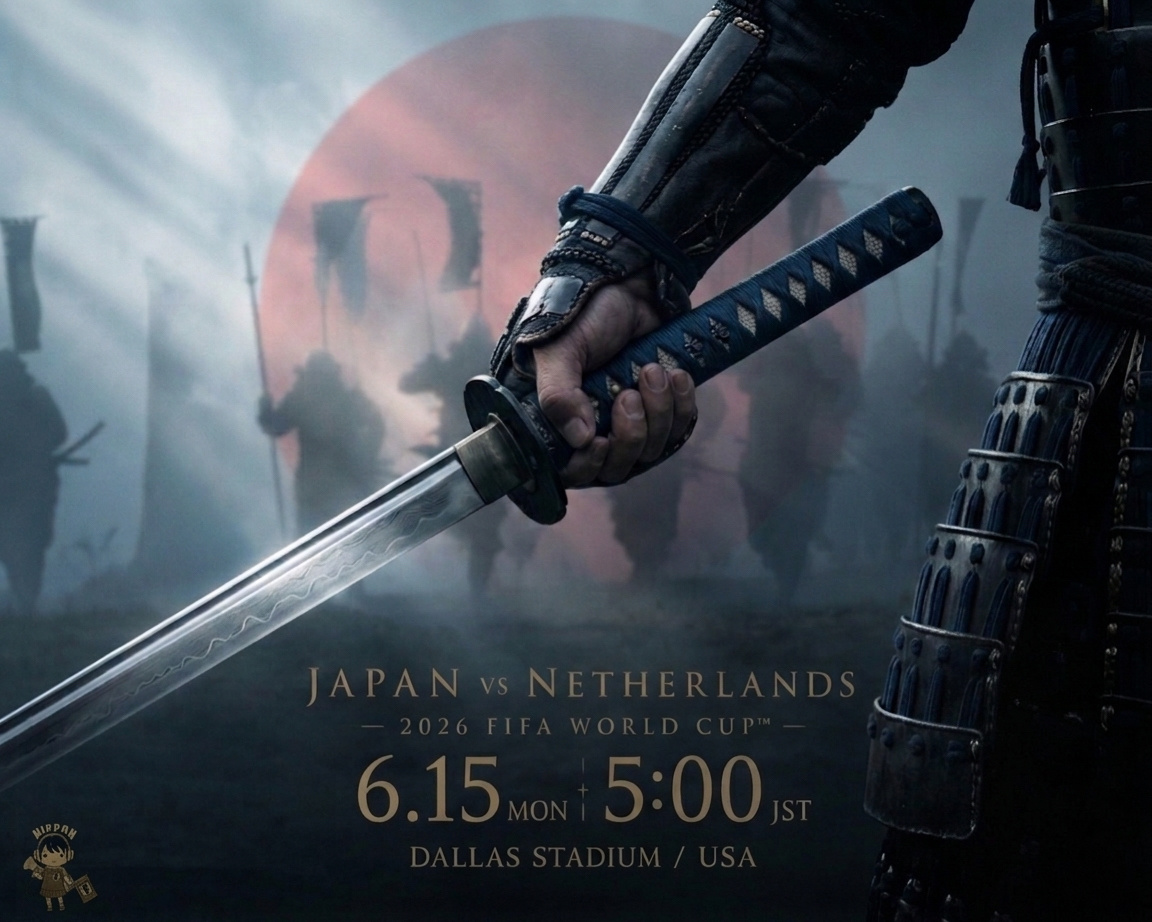 サッカー日本代表世界杯 いざ出陣、決戦に備えよ🇯🇵侍達の初陣は6/15の明朝