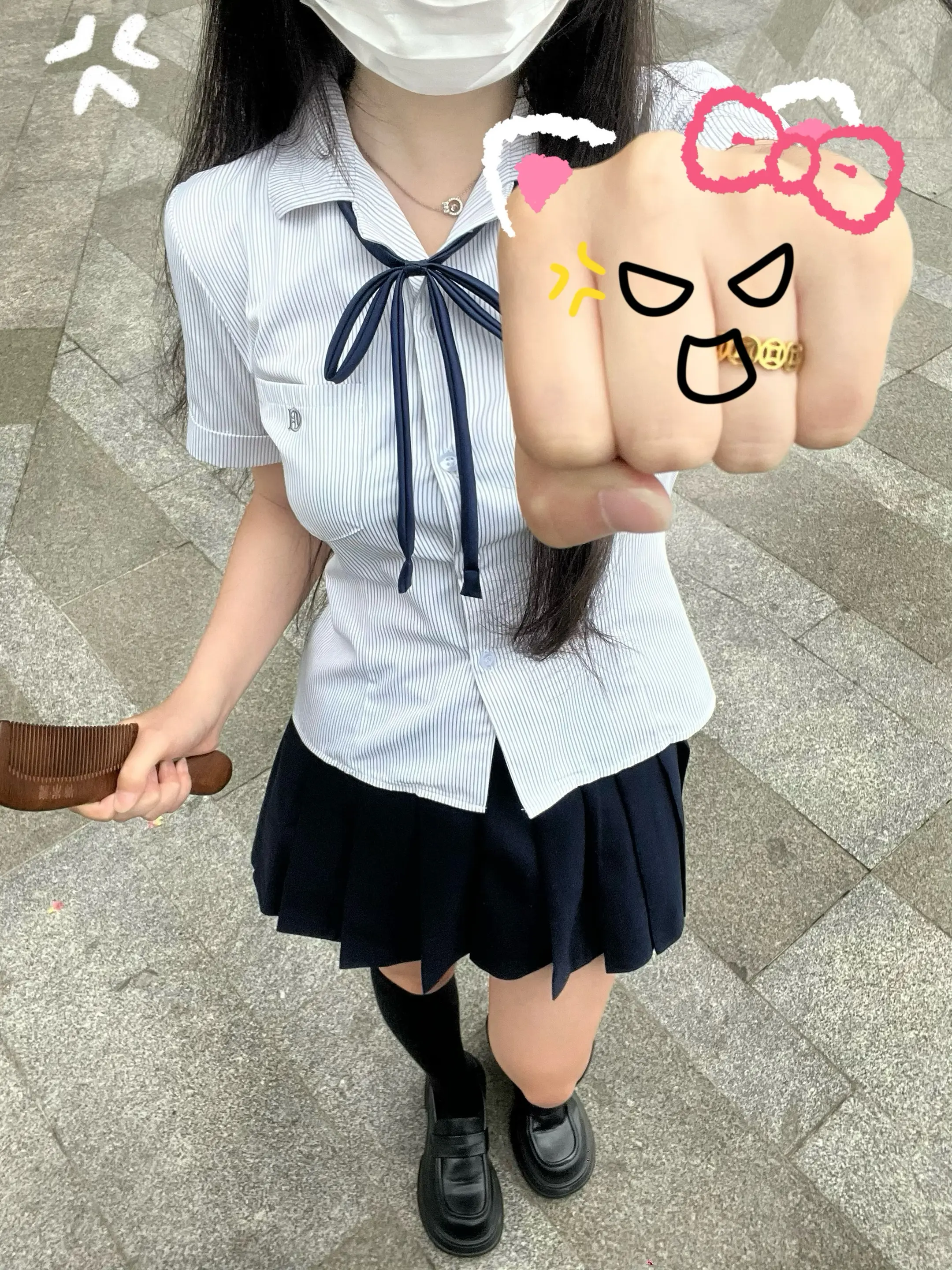 ૮₍ꐦ -᷅ ⤙ -᷄ ₎ა!!敢惹我 吃我一拳！