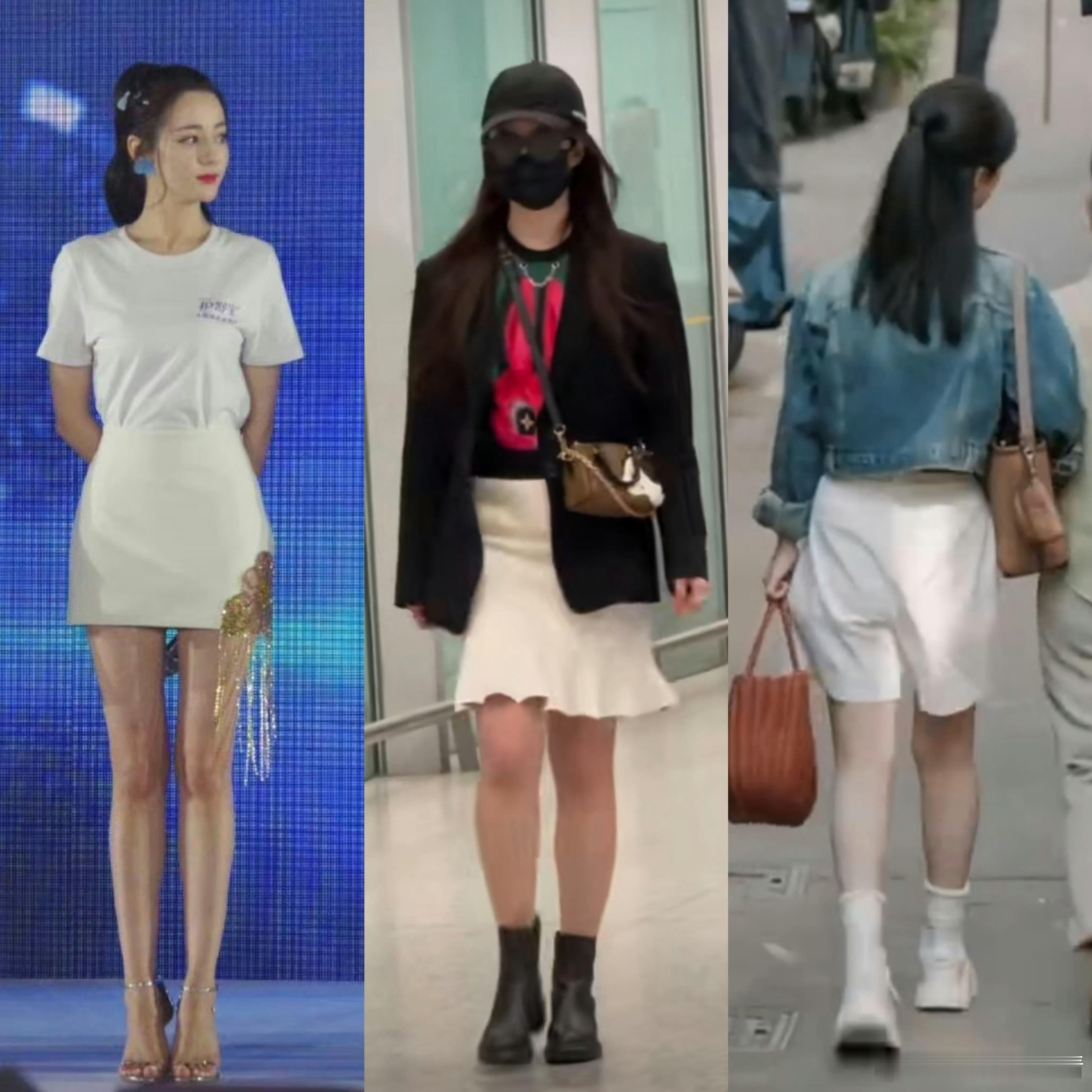热巴的美腿内娱前三，美具象化了 ​​​