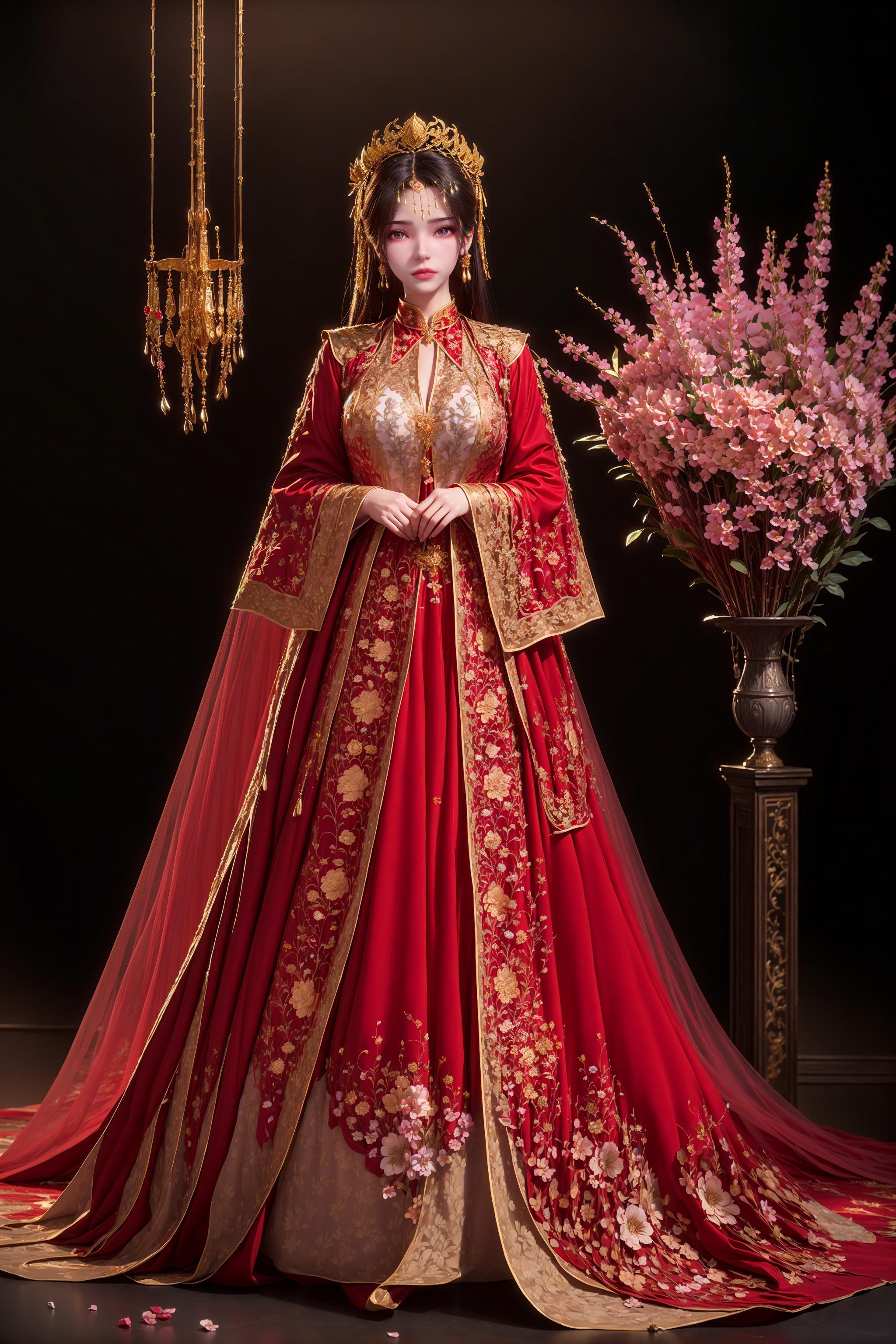 仙逆 【高清美图】女主▷李慕婉〖 为王林准备了婚礼服装 〗 
