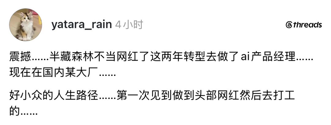既做产品经理又做网红，好羡慕她的高精力 ​​​