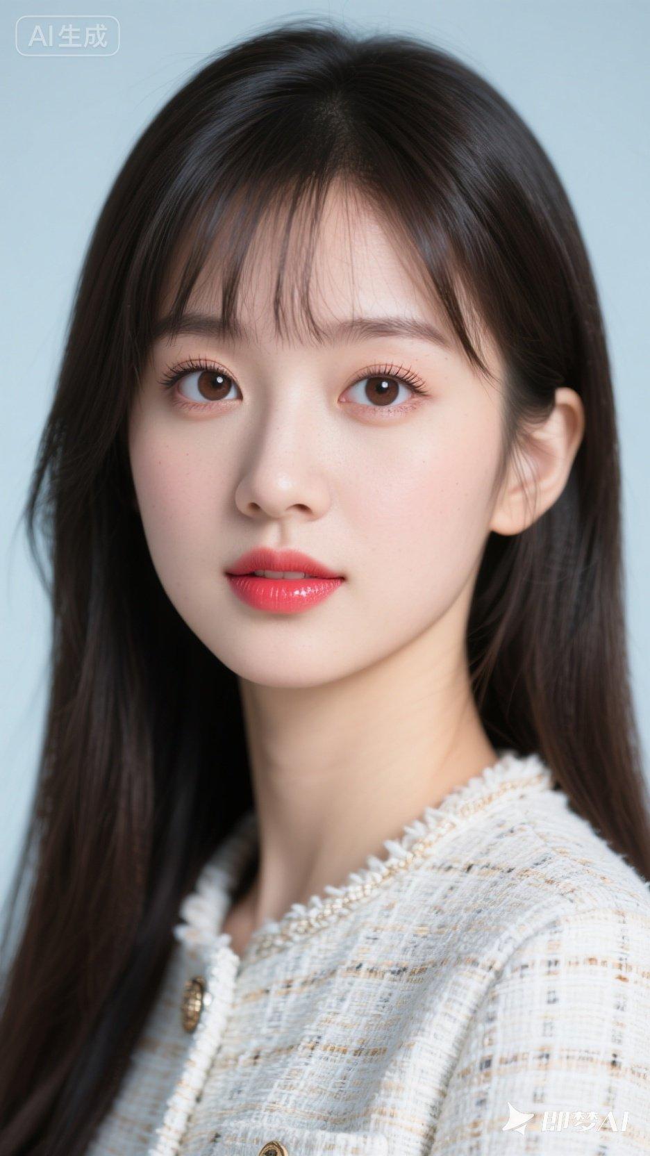 温柔甜美的少女，清新自然，元气满满！