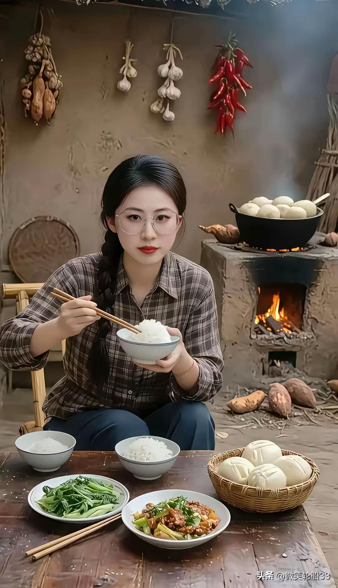 家常便饭，温暖心田，家的味道。