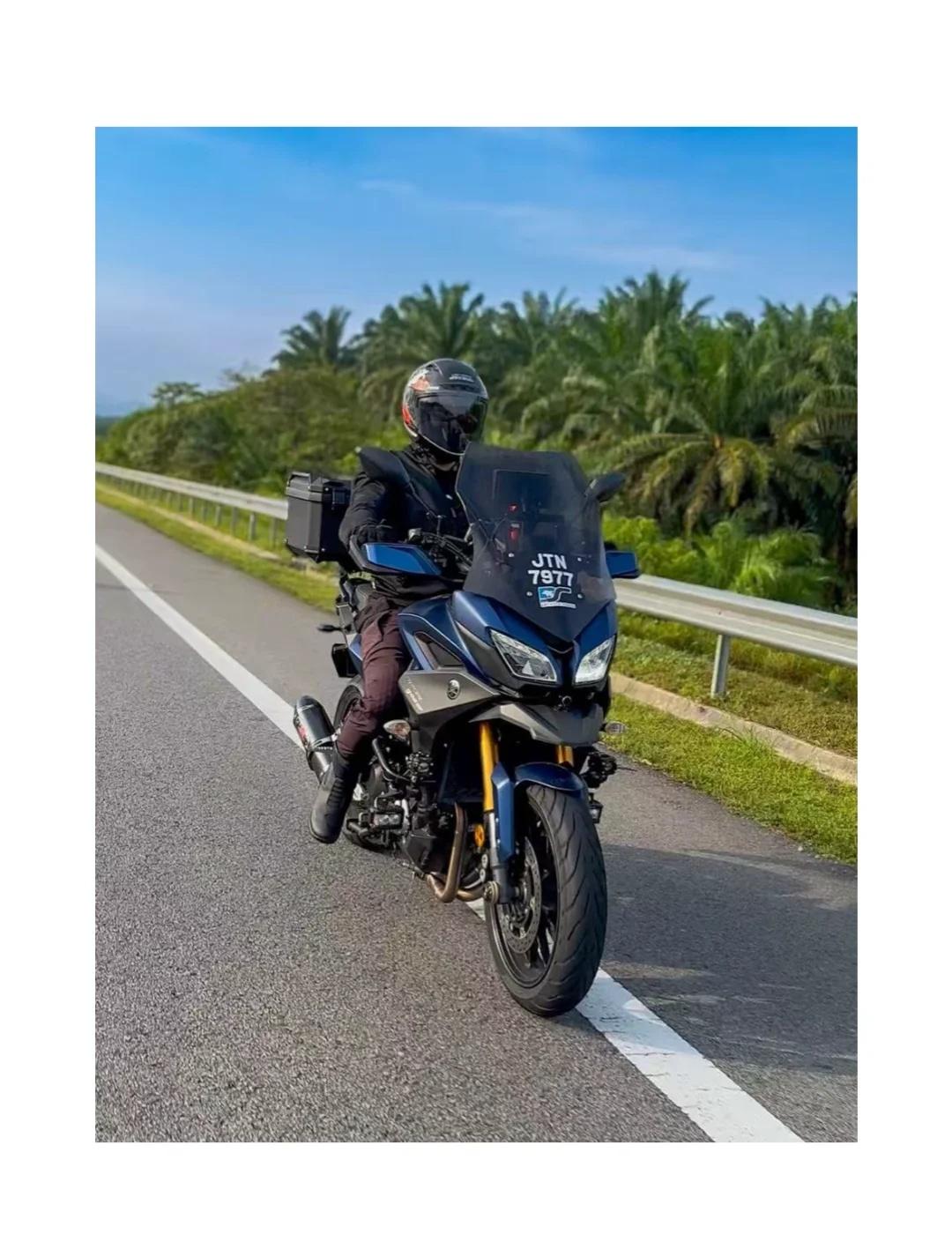 不是最快，但最稳慢一点没关系，平安最值钱2026，继续在路上🏍️
tracer