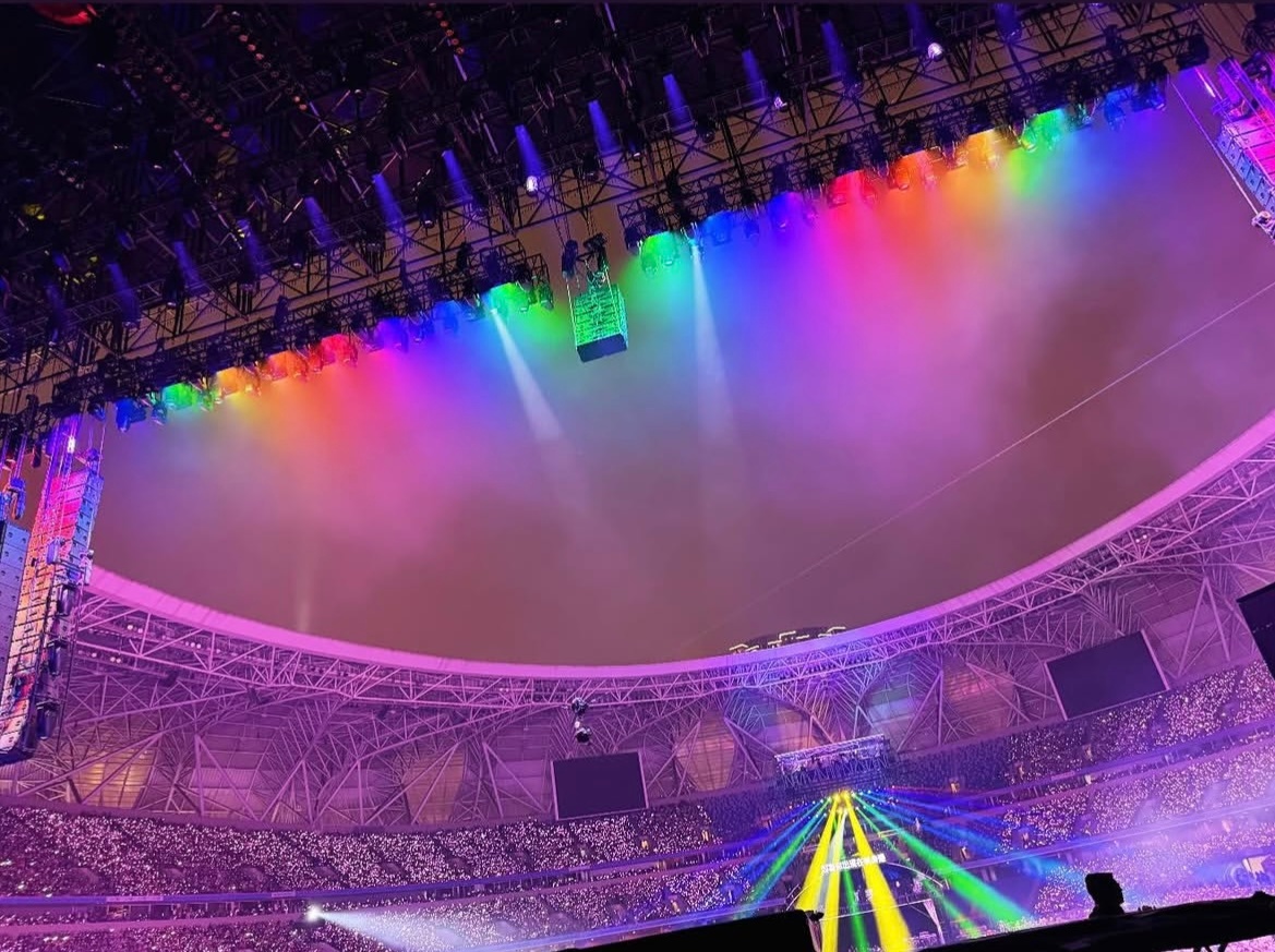 周杰伦杭州演唱会舞台视角 