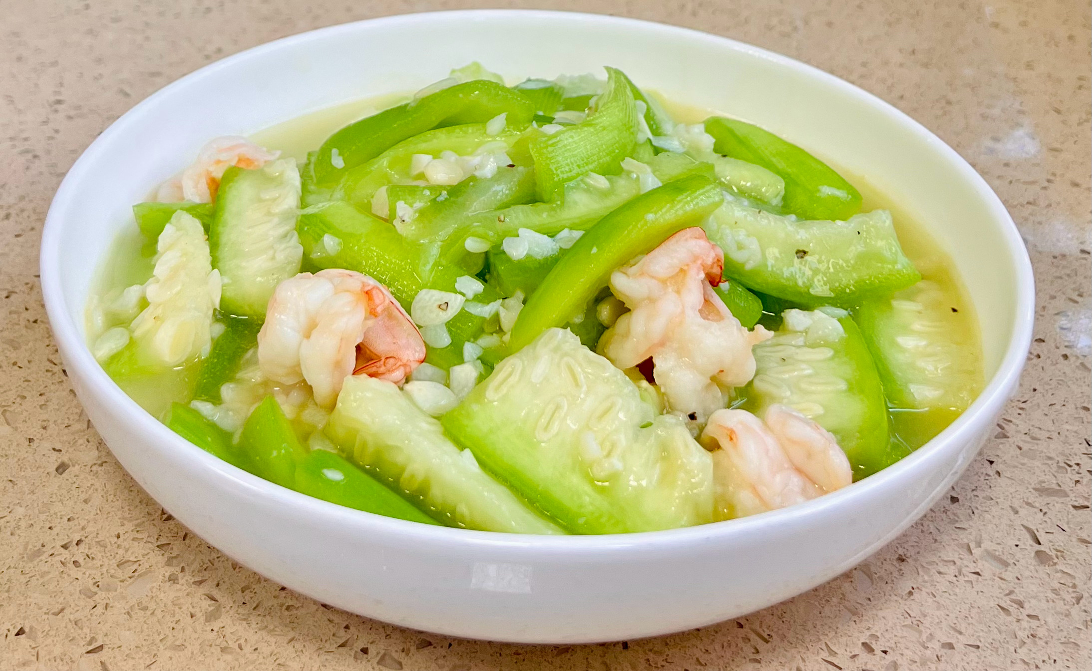 辣椒炒肉  虾仁烧丝瓜 