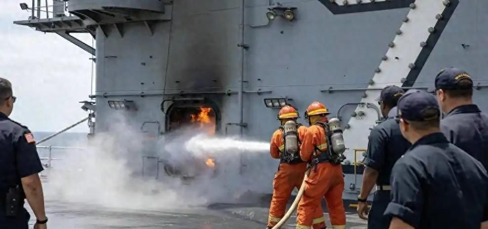 如果说世界上最招摇的航母带点“衰”的味道，那美国福特号这次绝对坐实了“从明星成废