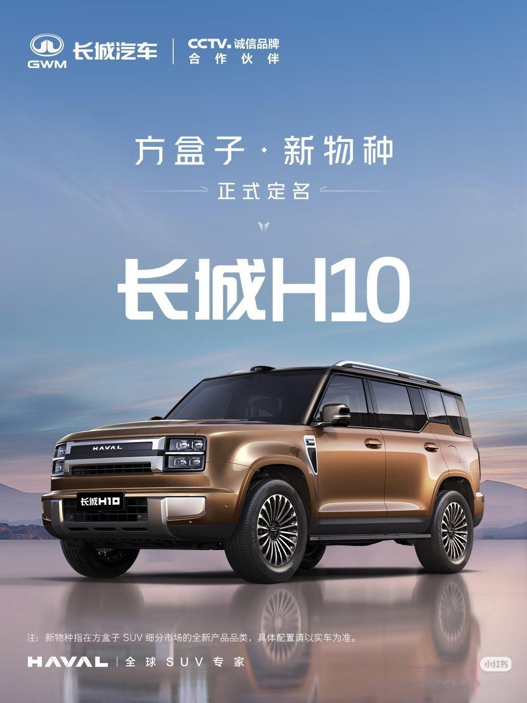 你们都出9系，长城已经有H9了，所以这次出10系新能源大牛说