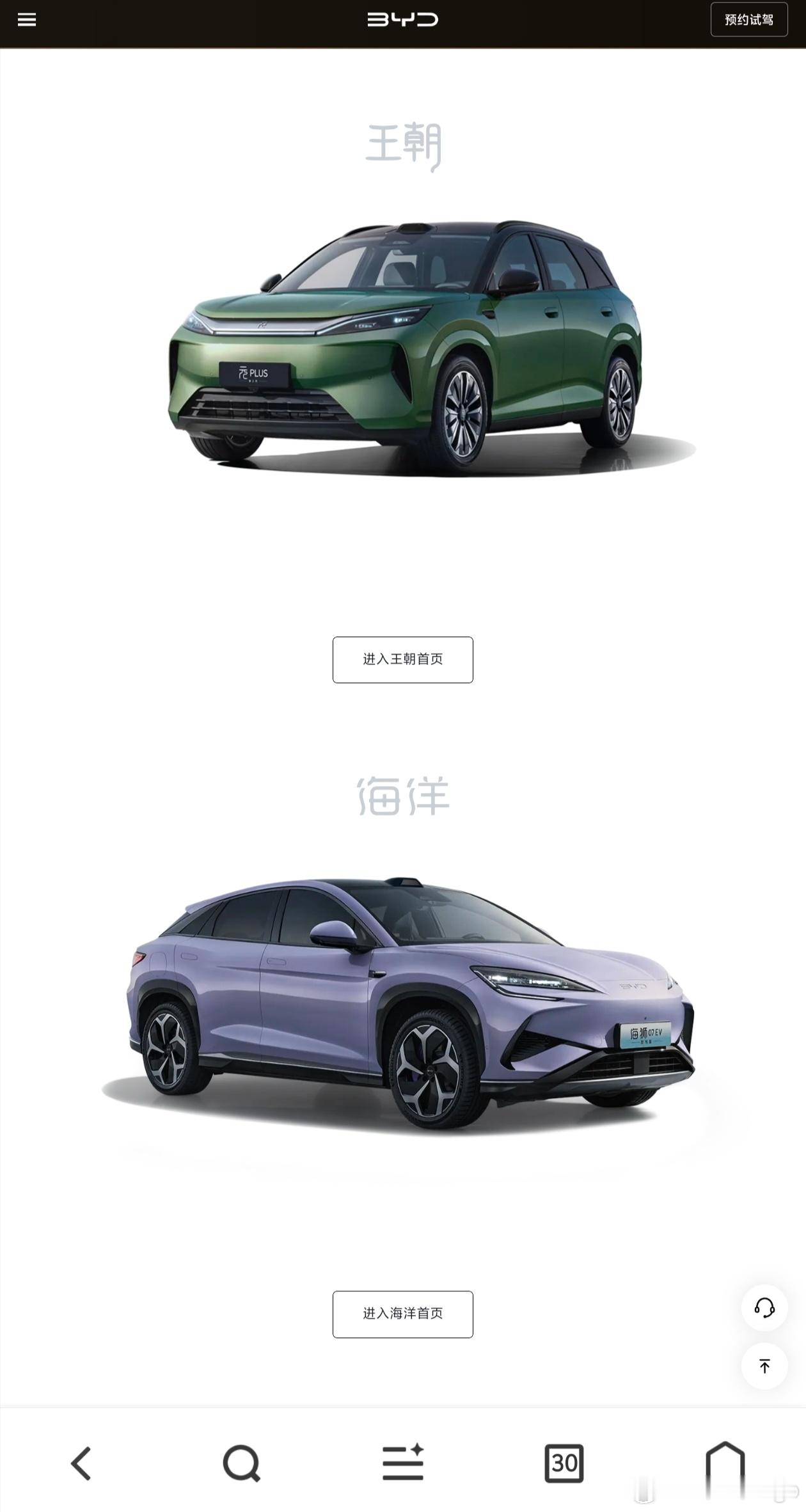回过头看才发现比亚迪的分网做得是真好，虽然早期因为宋Plus 放海洋网以及车型命