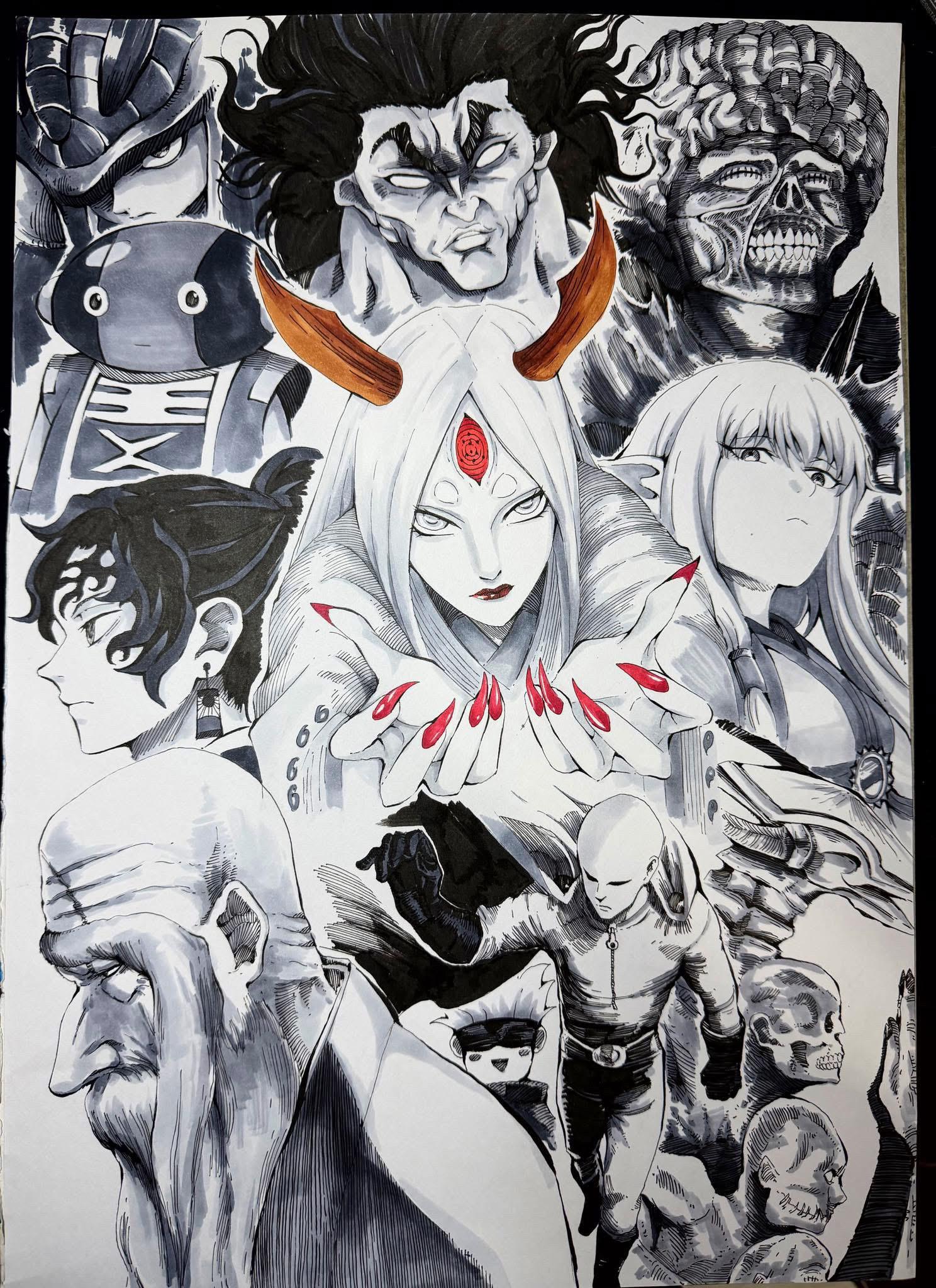 动漫最强人物。