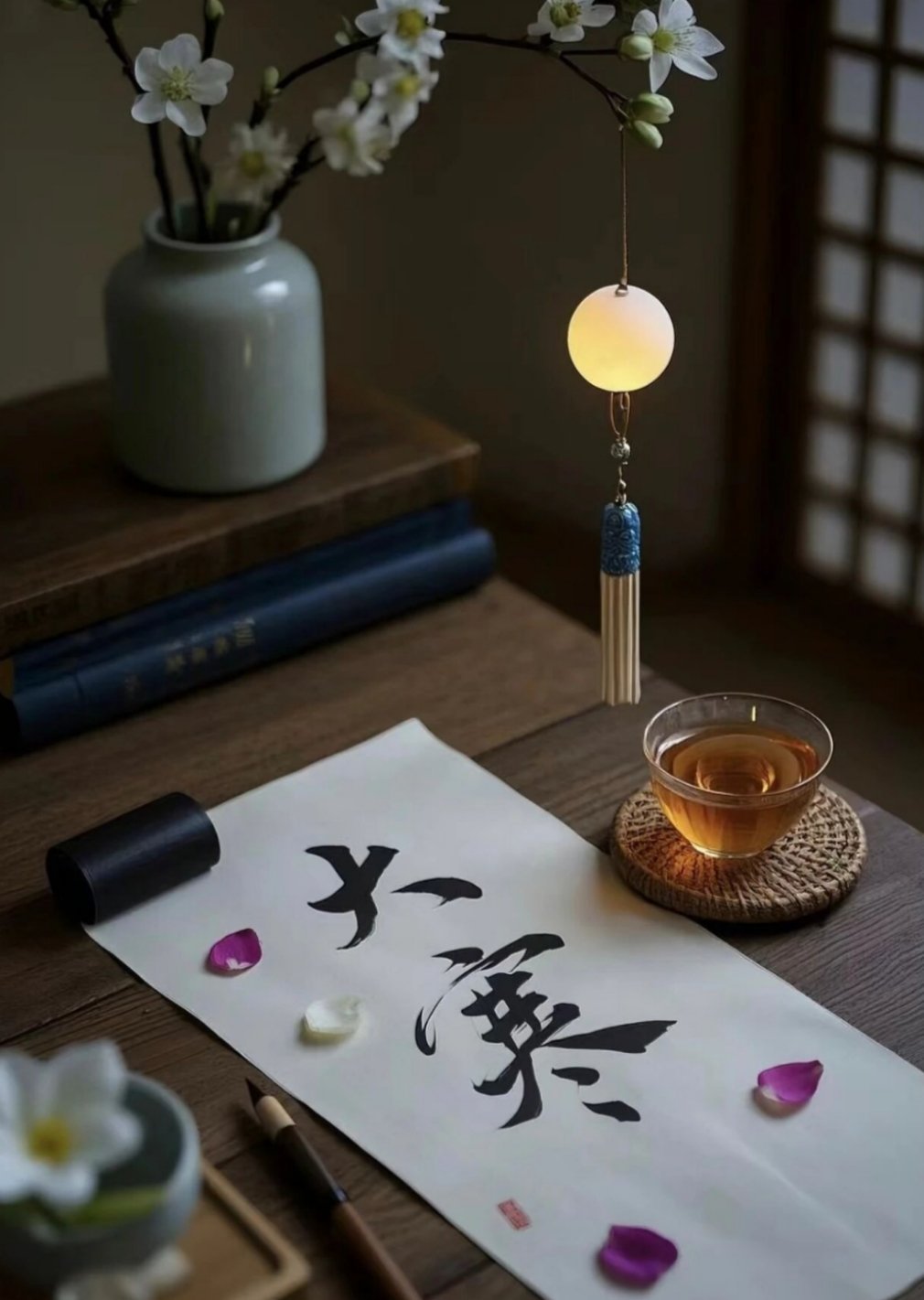 大寒到，凛冬已至尾声。寒风料峭，却藏着春的讯息，愿你添衣保暖，顺遂安康。大寒