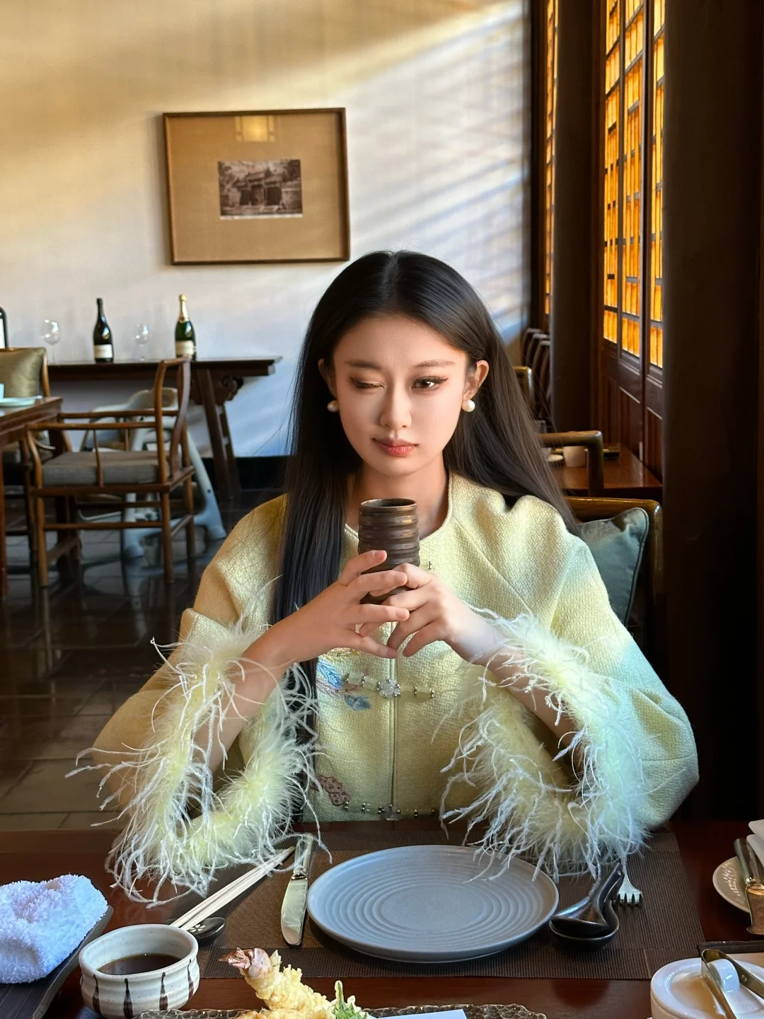 朋友说像京圈女主