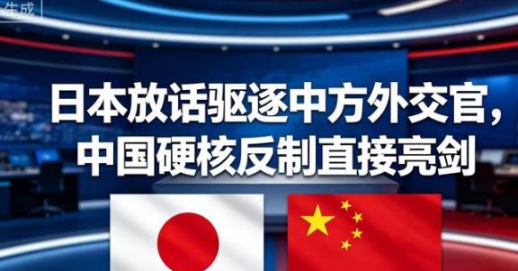 日本这次的通告来得猝不及防，没有太多铺垫就直接亮出“驱逐外交官”的筹码，要知道，