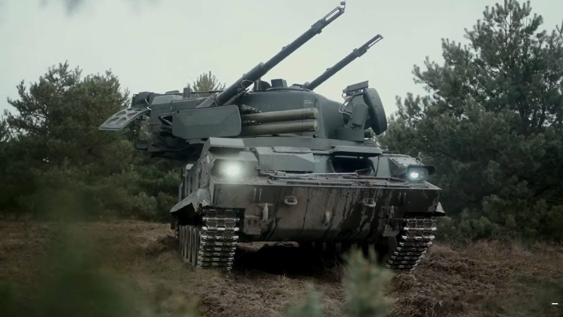 通古斯卡弹炮合一系统坦克装甲车辆兵器影像武器装备