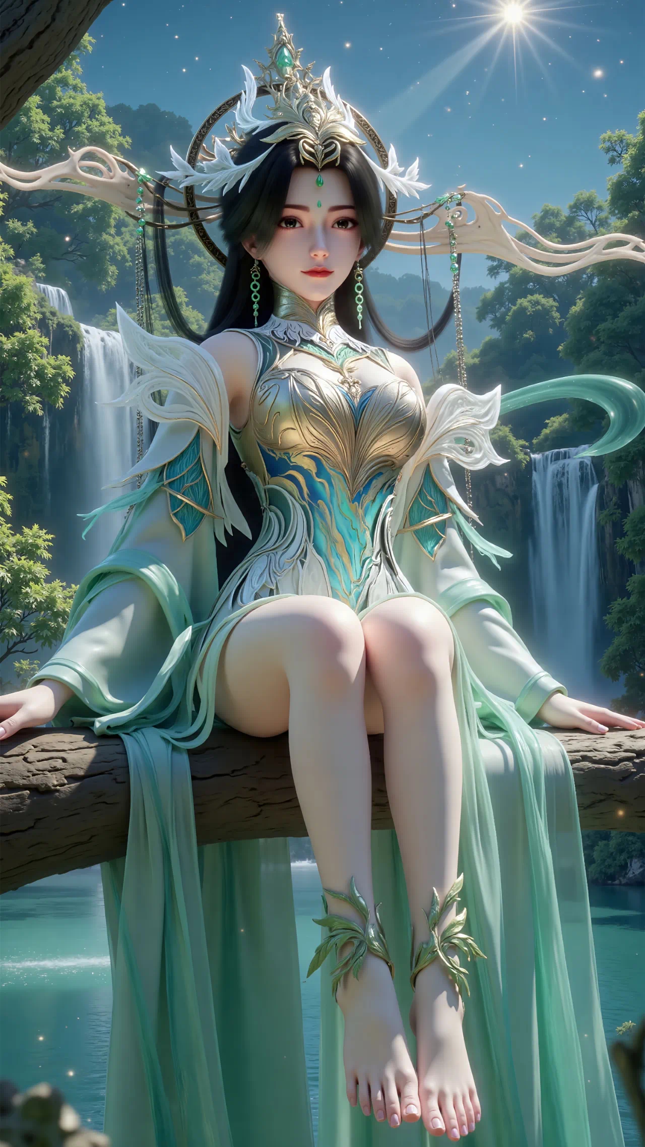 完美世界  柳神【精致美图】下下一集，柳神再现，太美了！国产动漫 ​​​