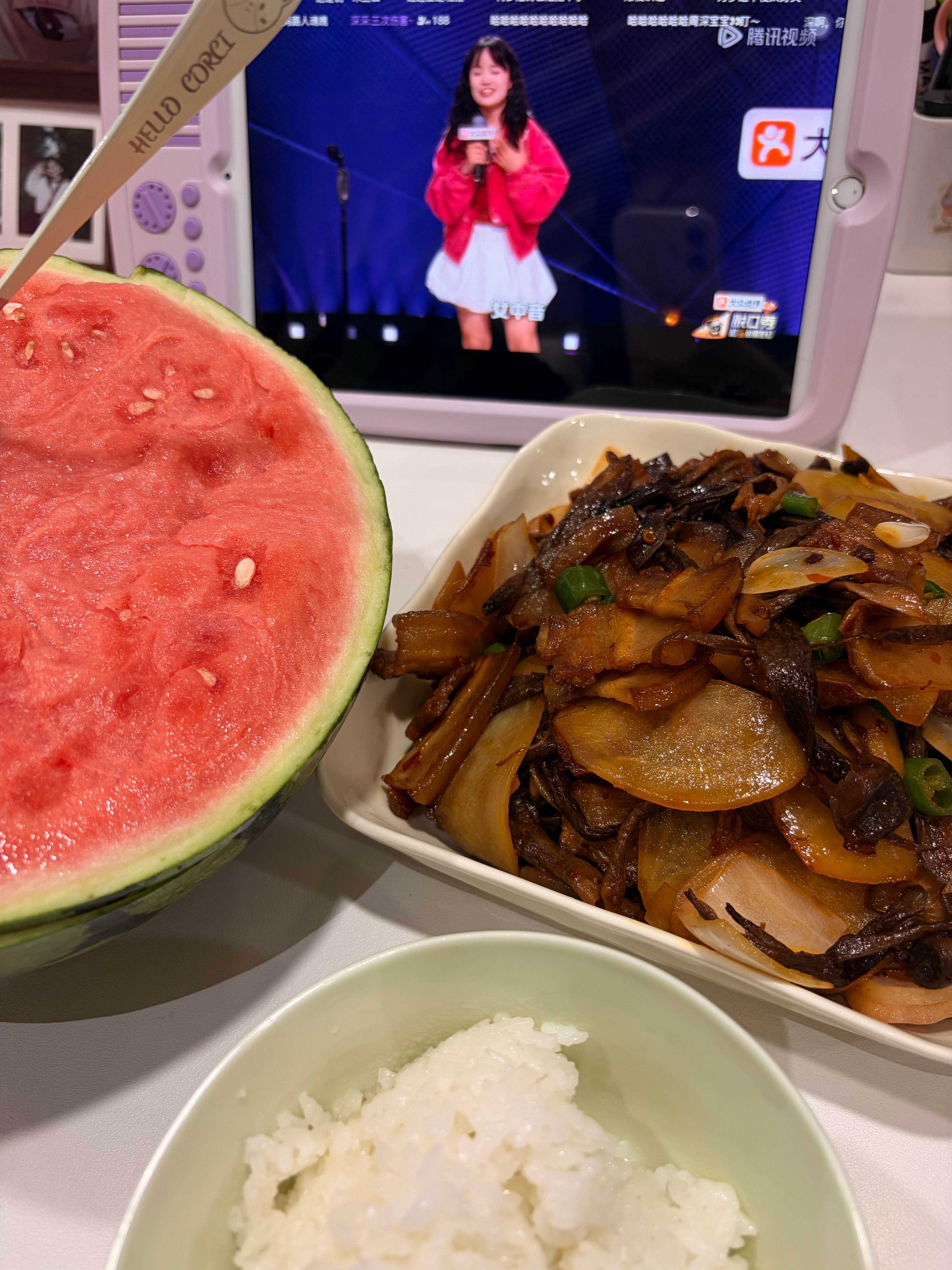 久违了！我的厨艺感觉最近的西瓜变硬了怎么回事 