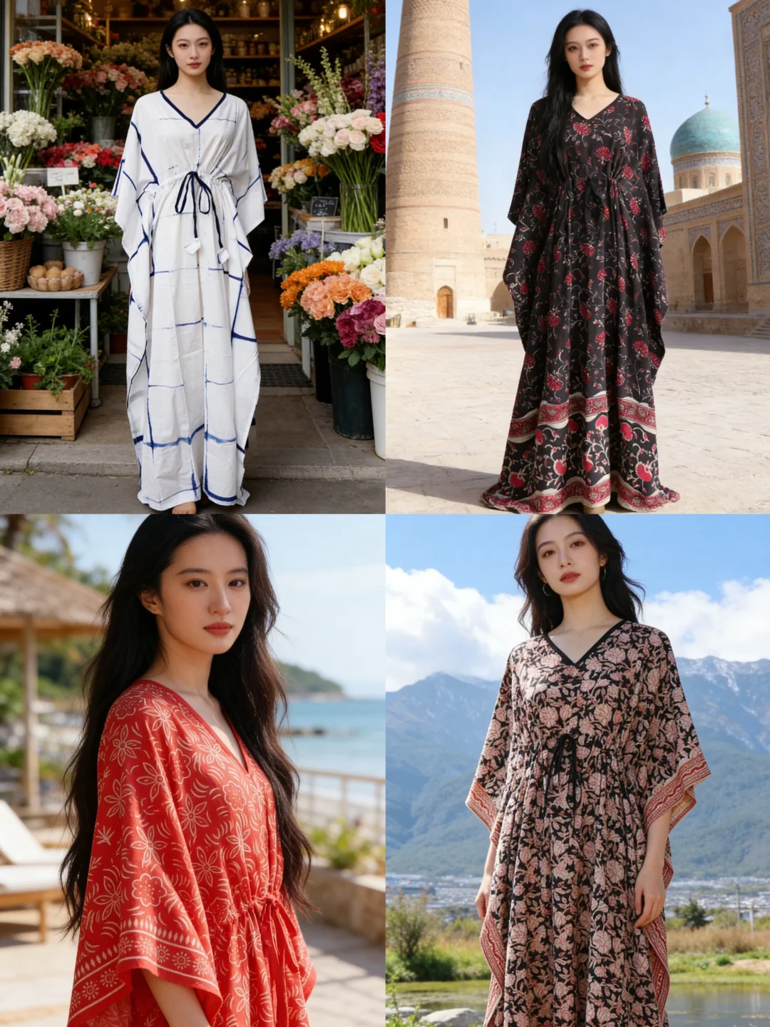 异域仙风～中东神服卡夫坦有多美?